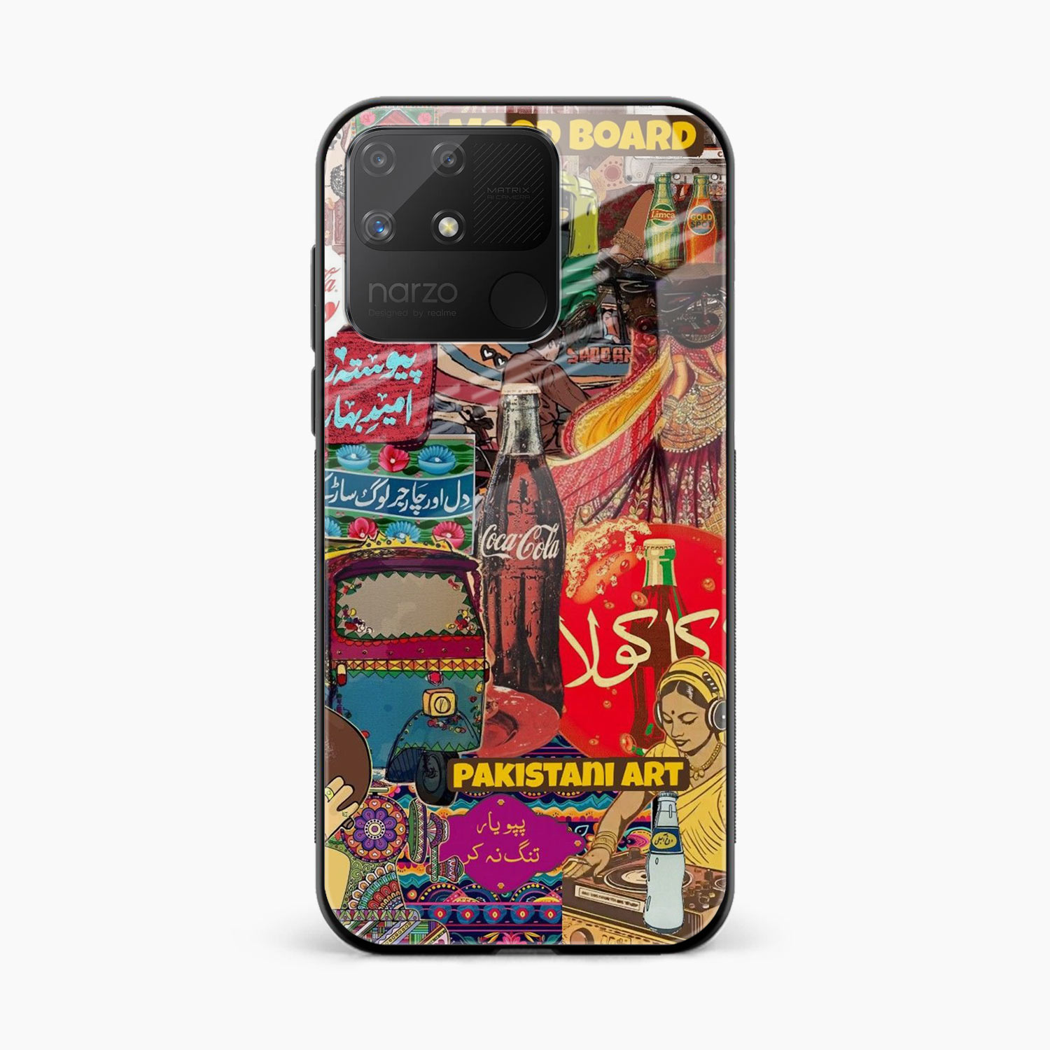 Truck Art Realme Narzo 50a Back Cover