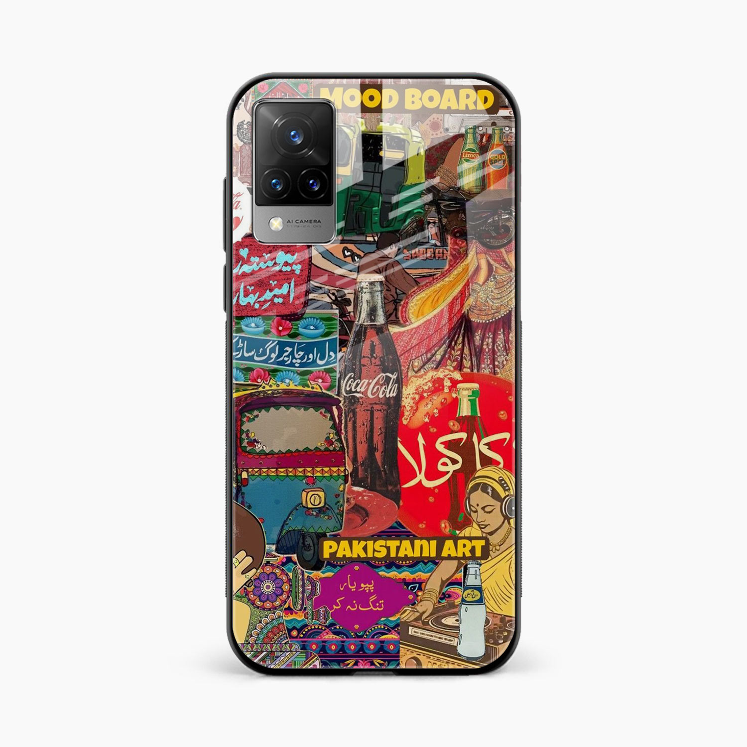 Truck Art Vivo V21 Back Cover