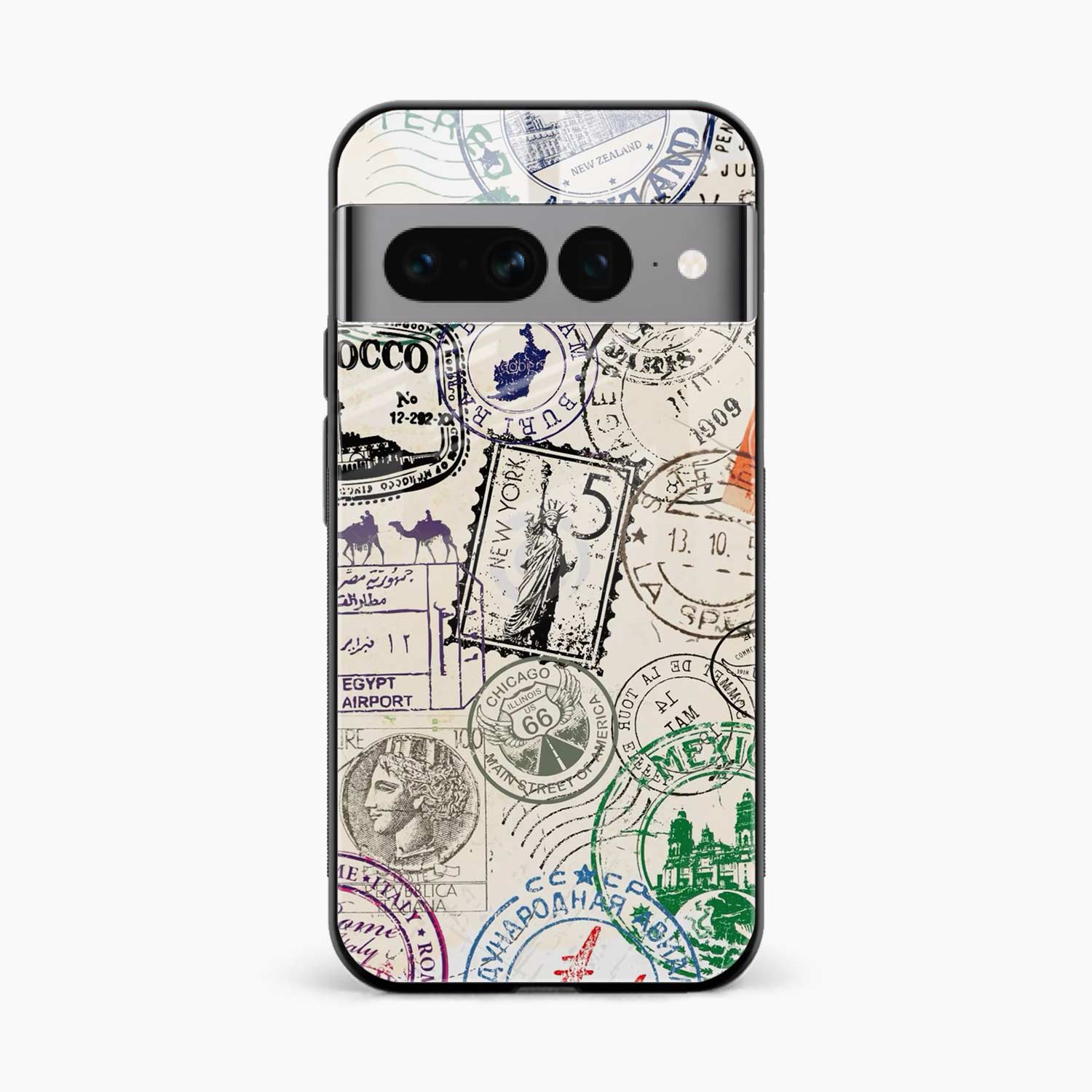Stamps Google Pixel 7 Pro Back Cover