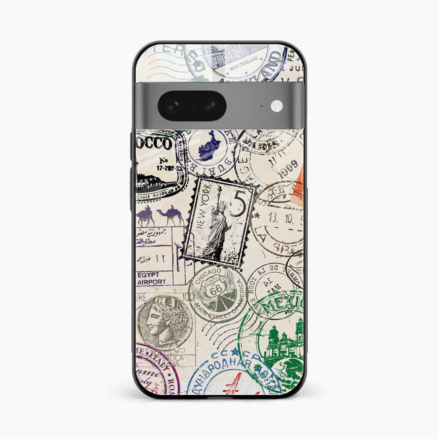 Stamps Google Pixel 7 Back Cover