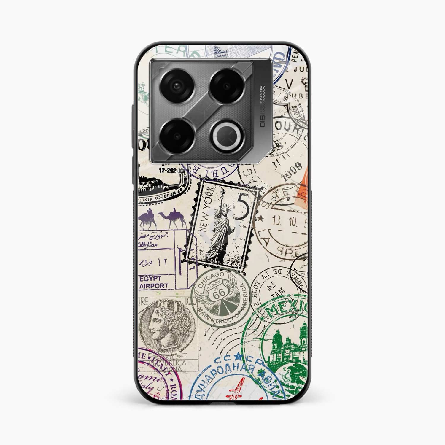 Stamps Infinix Gt 20 Pro 5G Back Cover