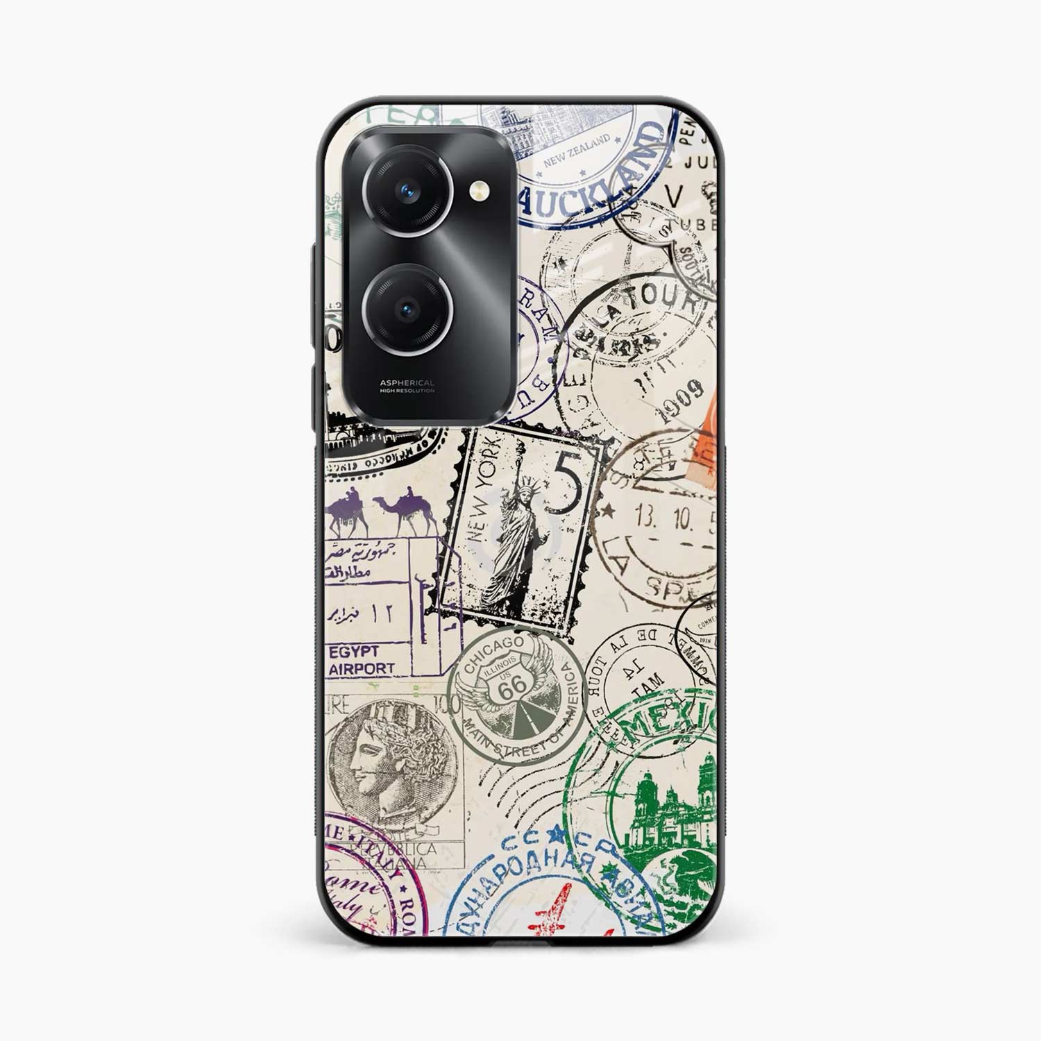 Stamps Iqoo Z9 Lite 5G Back Cover