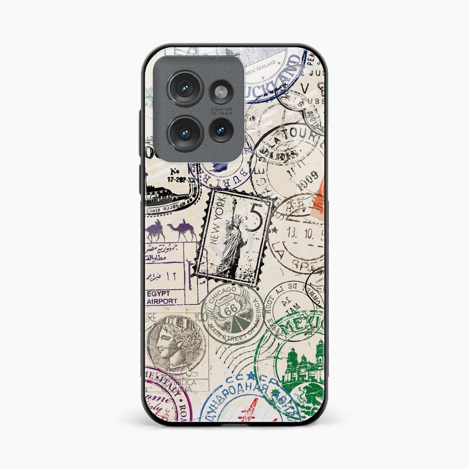Stamps Motorola Edge 50 5G Back Cover