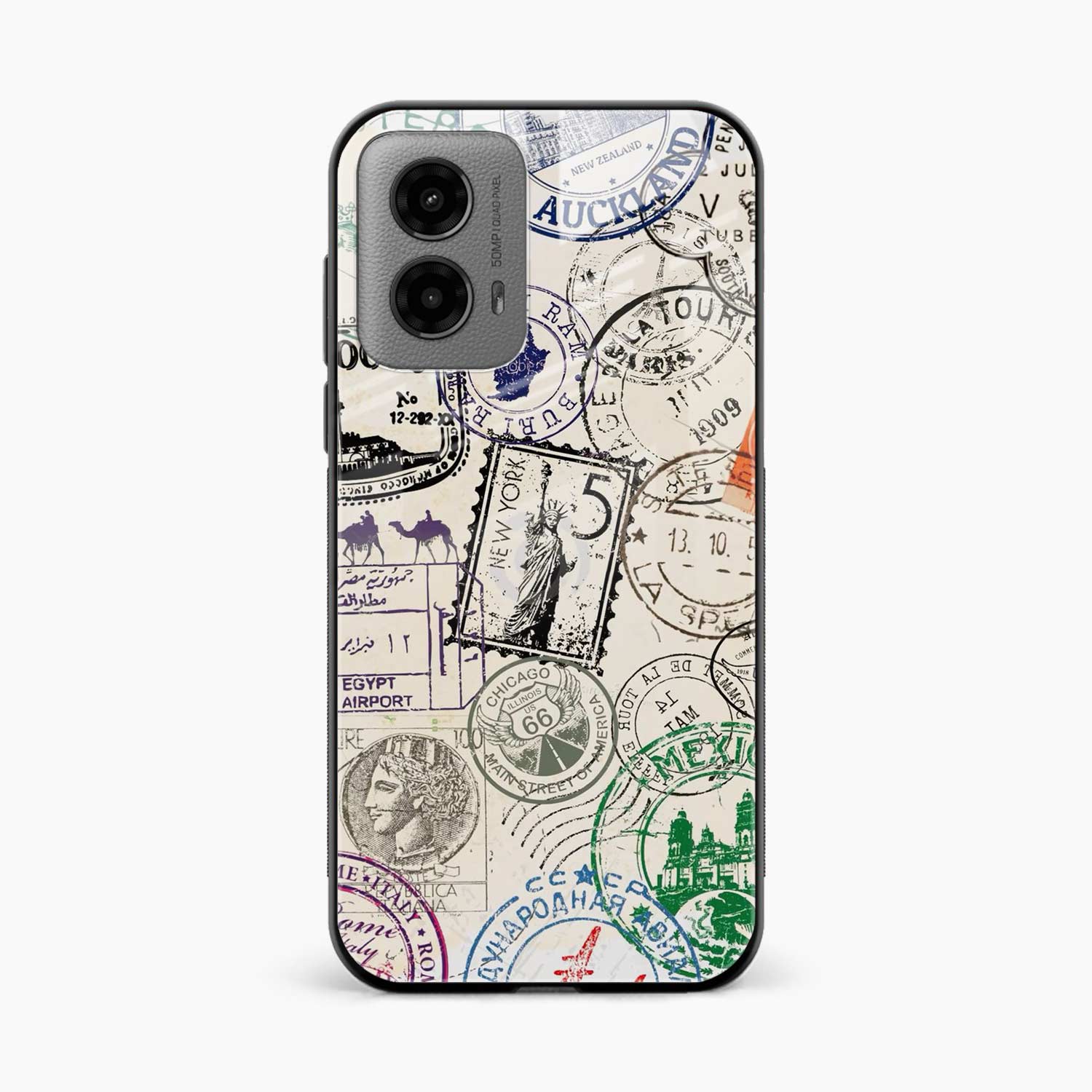 Stamps Motorola G45 5G Back Cover