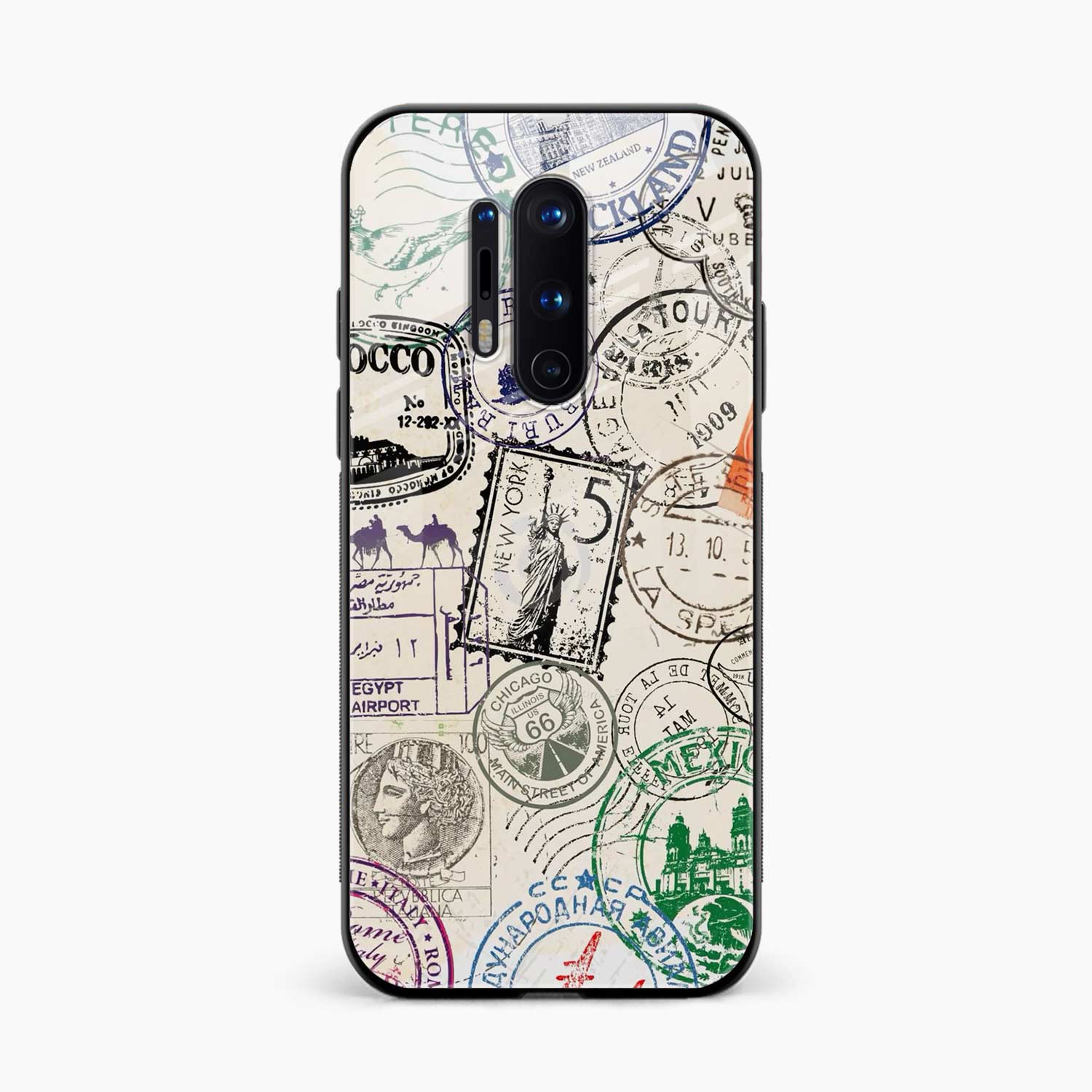 Stamps OnePlus 8 Pro Back Cover