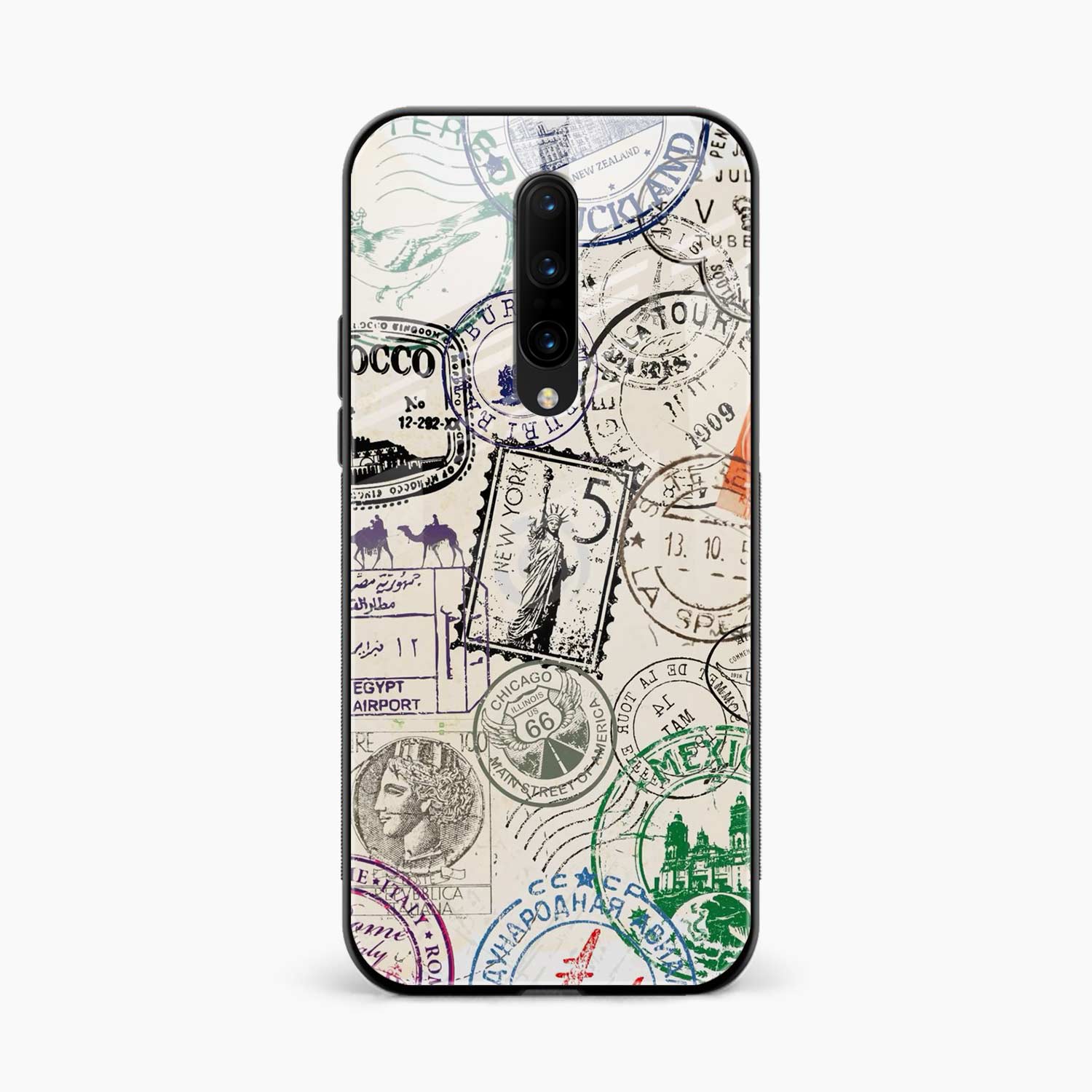 Stamps OnePlus 8 Back Cover