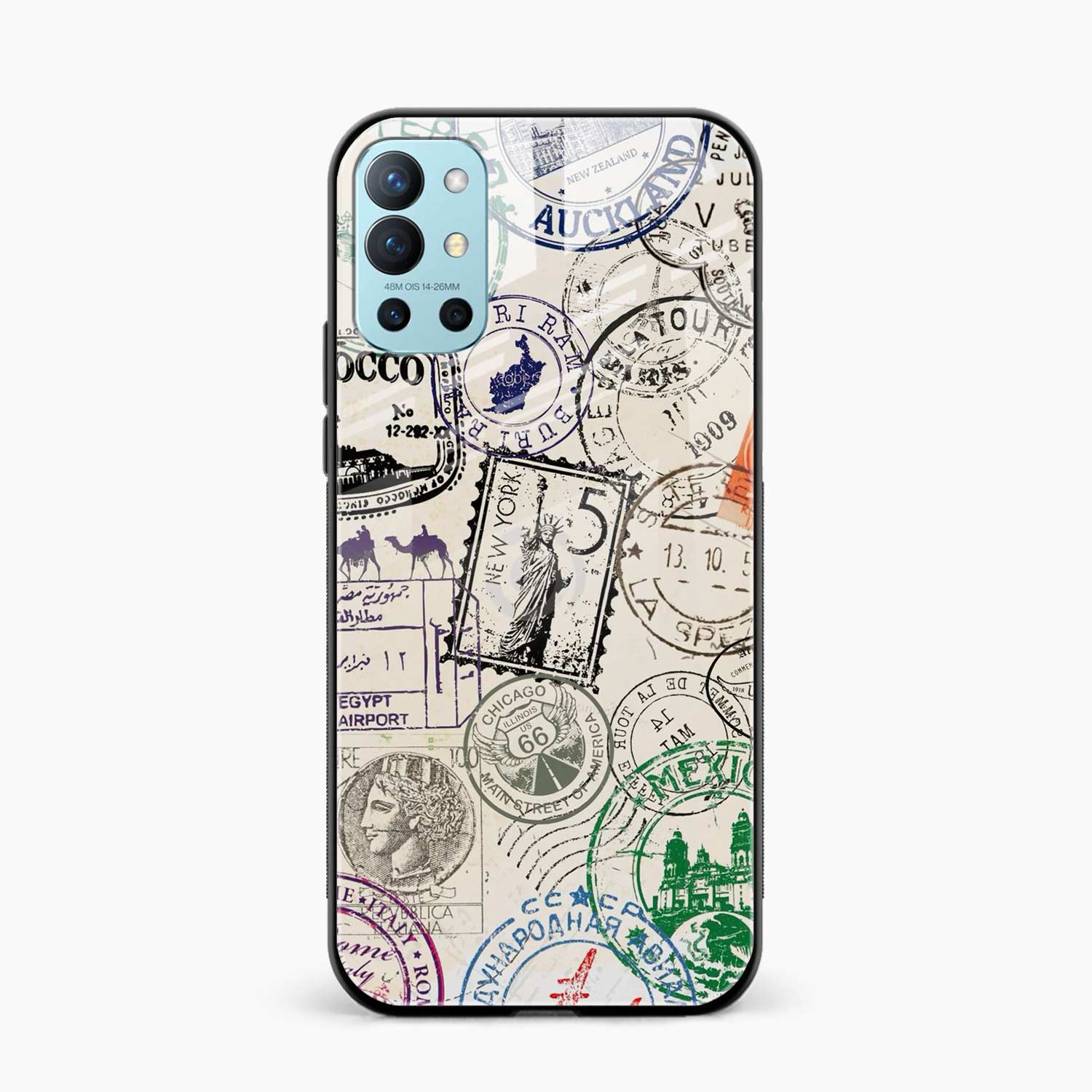 Stamps OnePlus 9r Back Cover