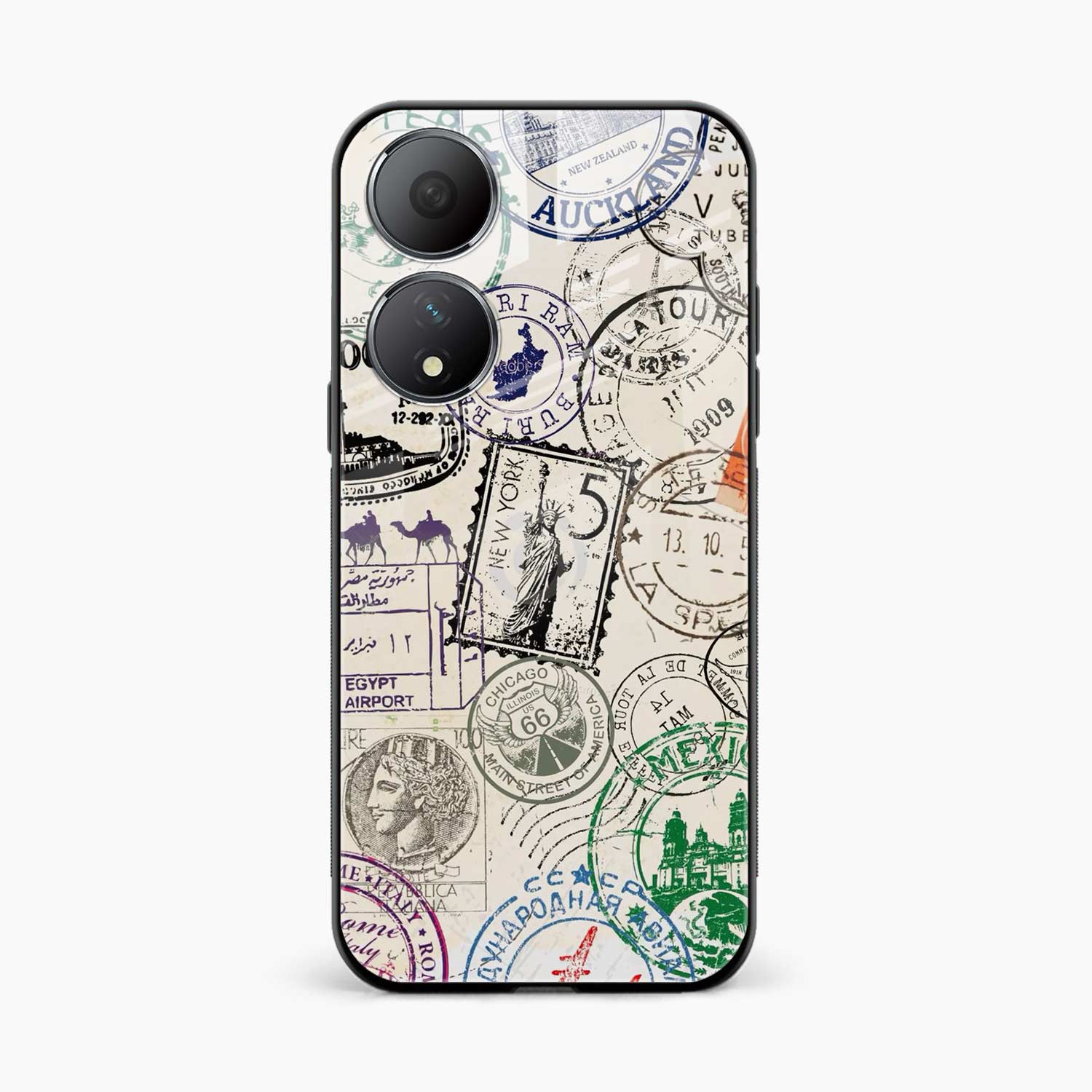 Stamps Oppo A78 5G Back Cover