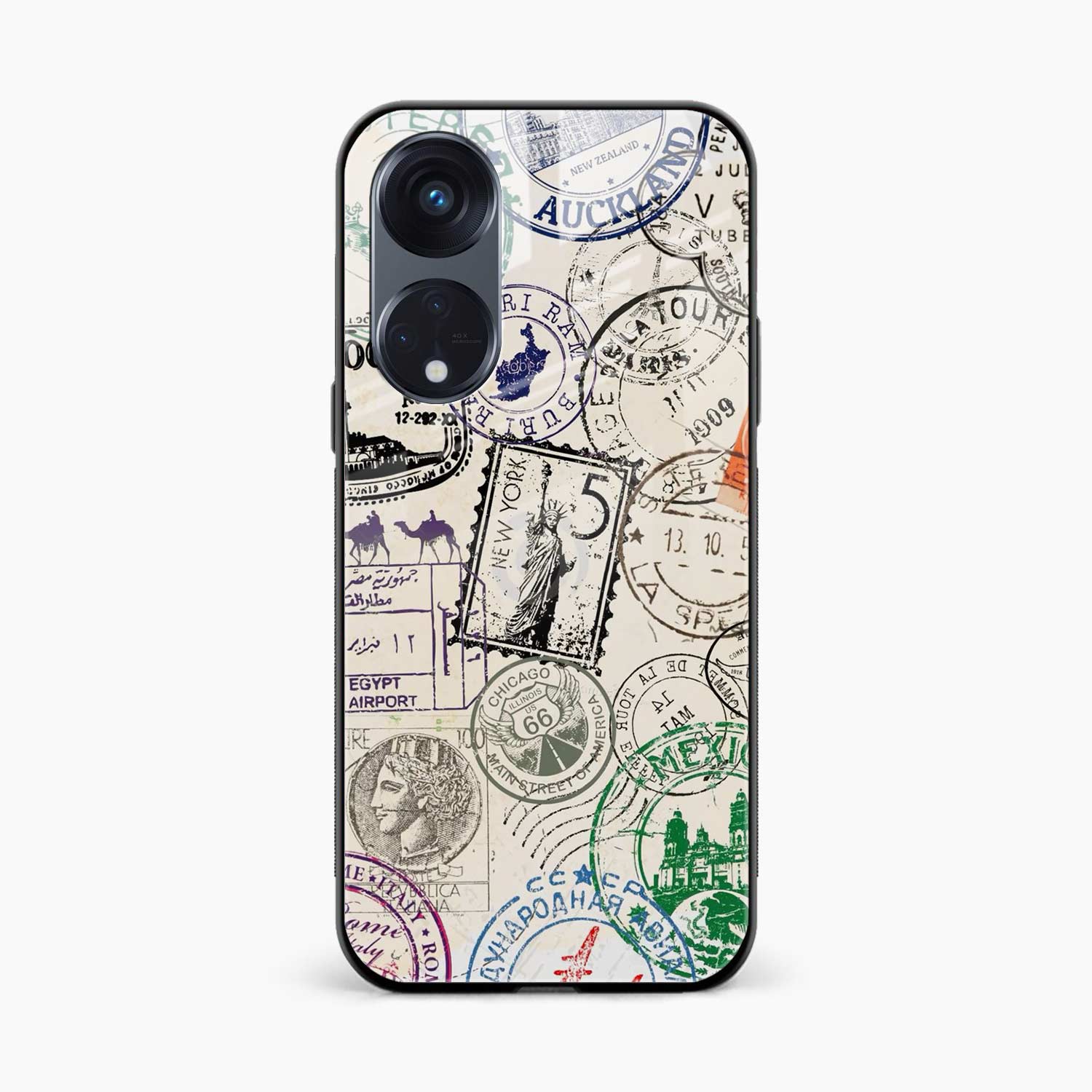 Stamps Oppo Reno 8T 5G Back Cover