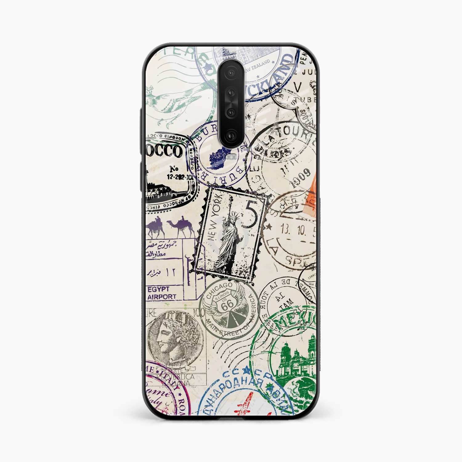 Stamps Poco X2 Back Cover