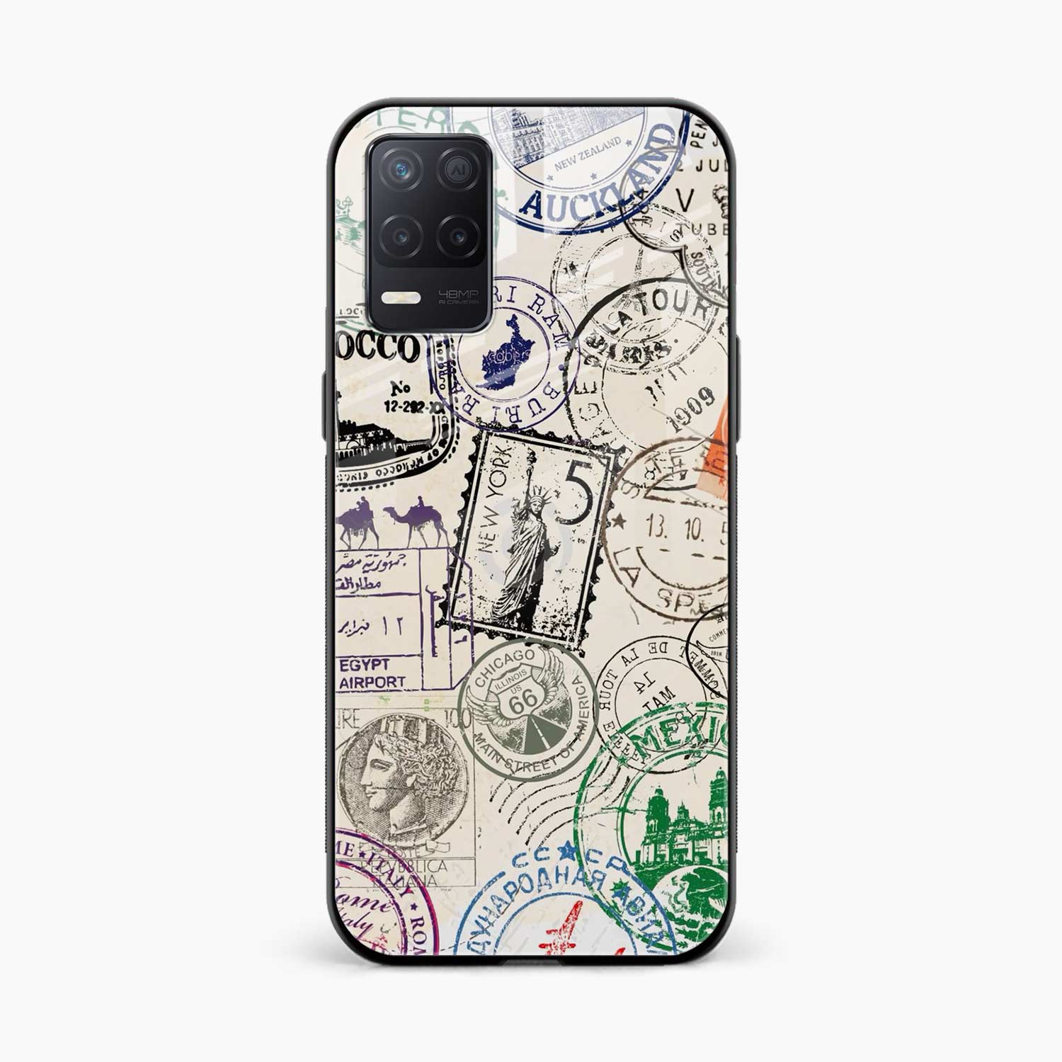 Stamps Realme 8 5G Back Cover