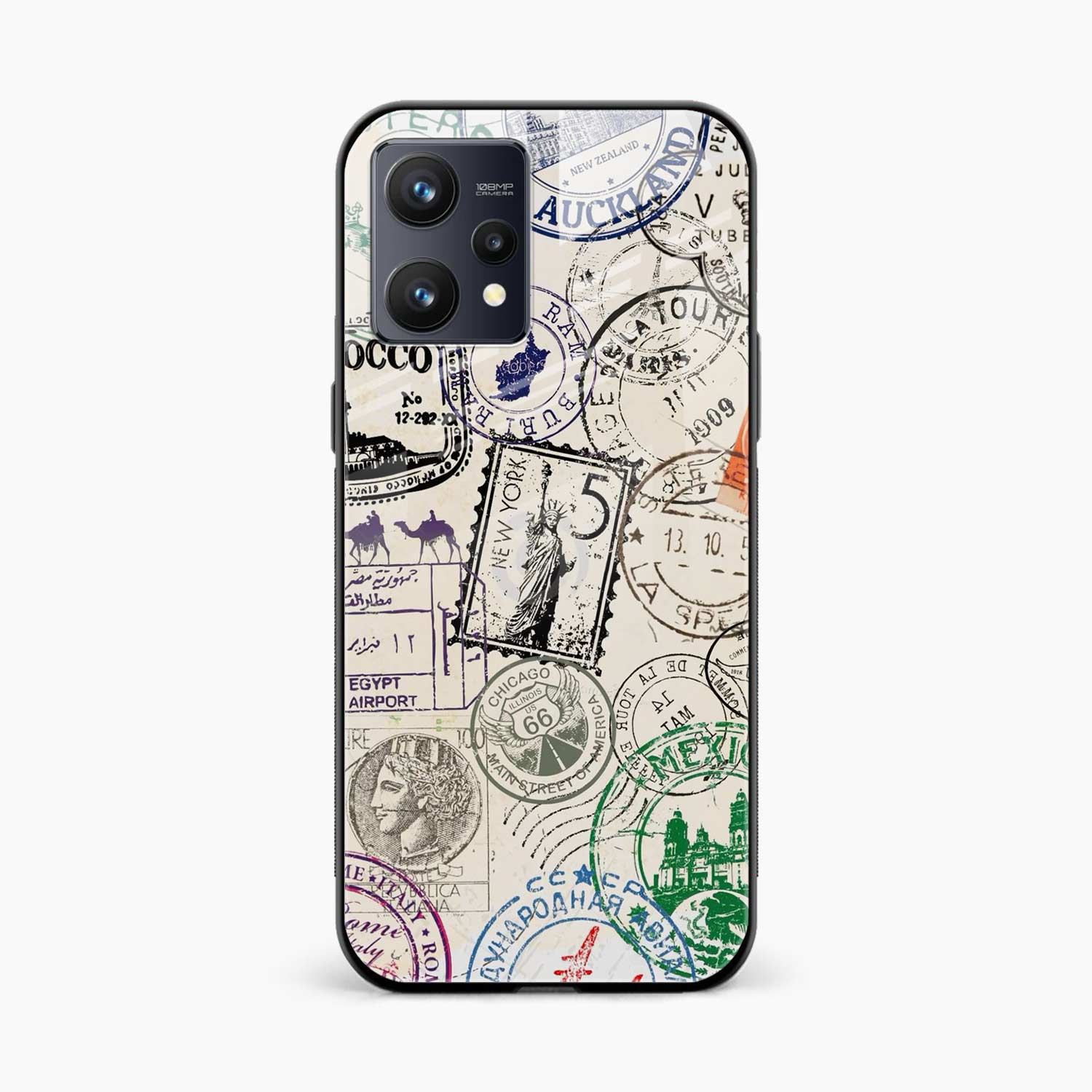 Stamps Realme Narzo 50 Pro 5G Back Cover