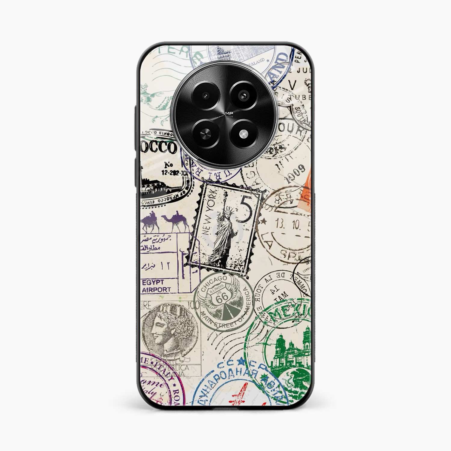 Stamps Realme Narzo 70x 5G Back Cover