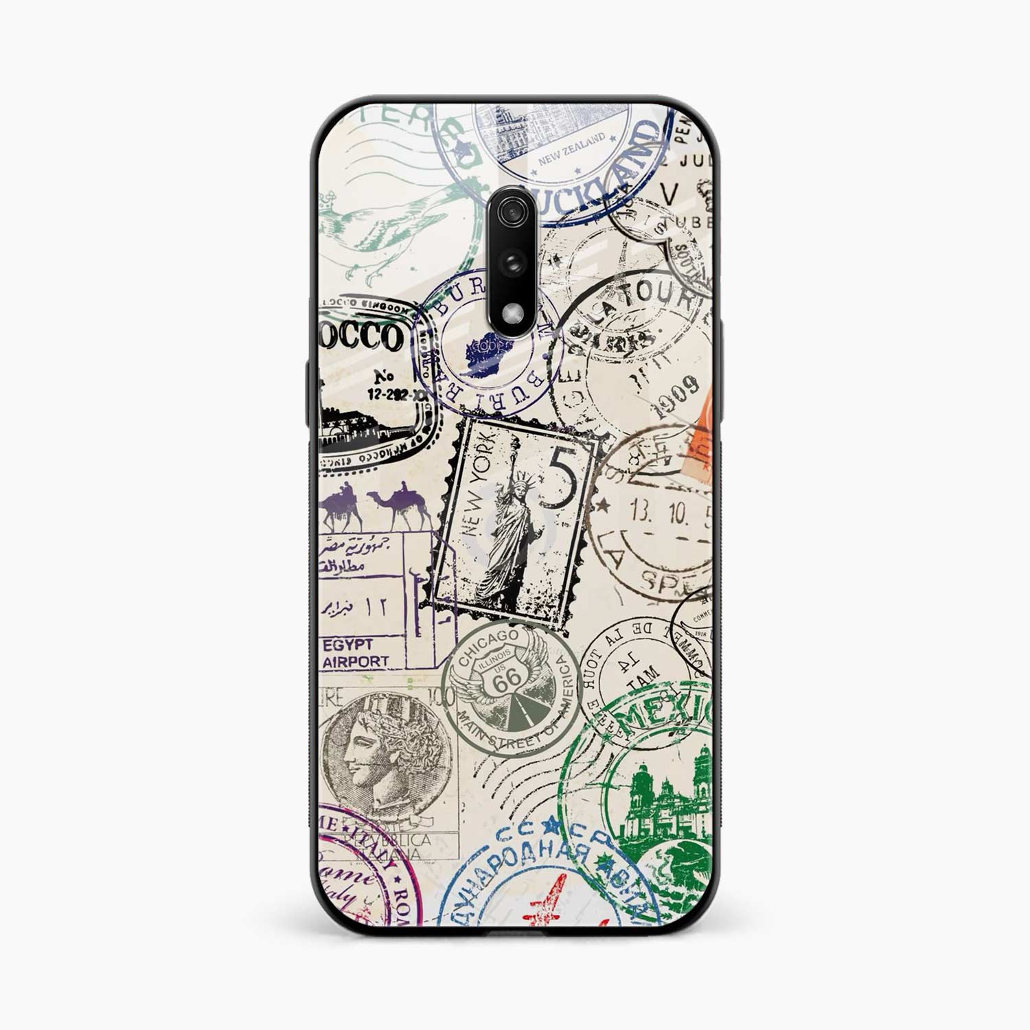 Stamps Realme X Back Cover