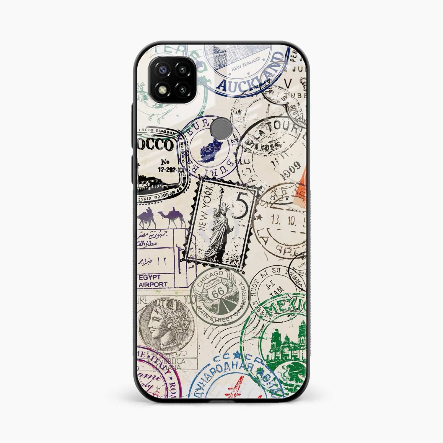 Stamps Redmi 9 Back Cover