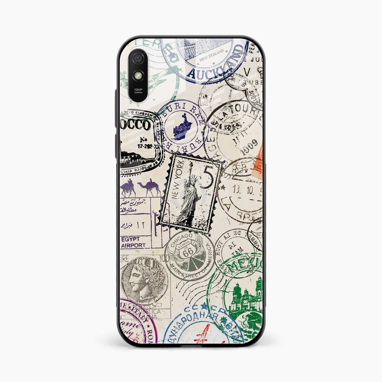 Stamps Redmi 9at Back Cover
