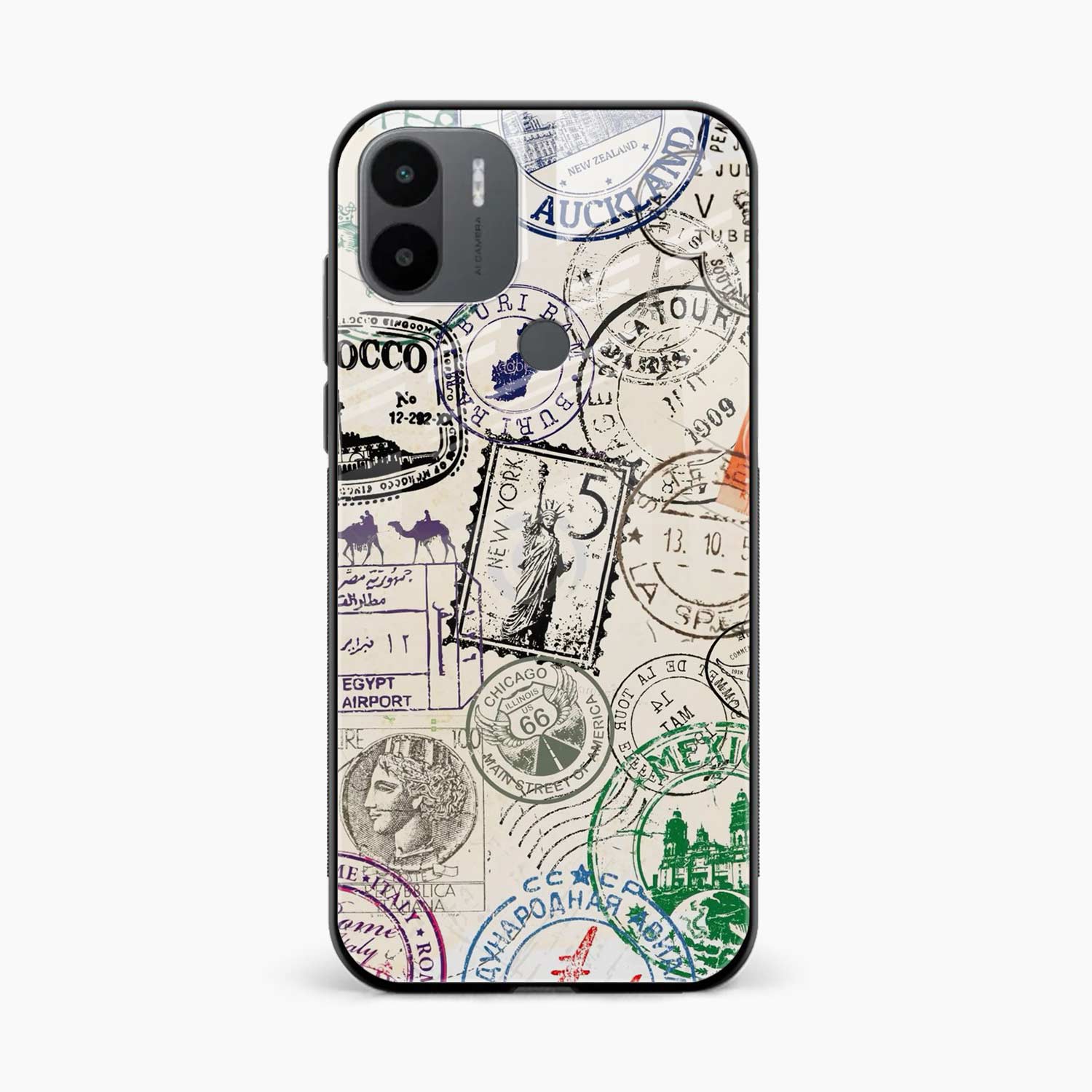 Stamps Redmi A2 Plus Back Cover