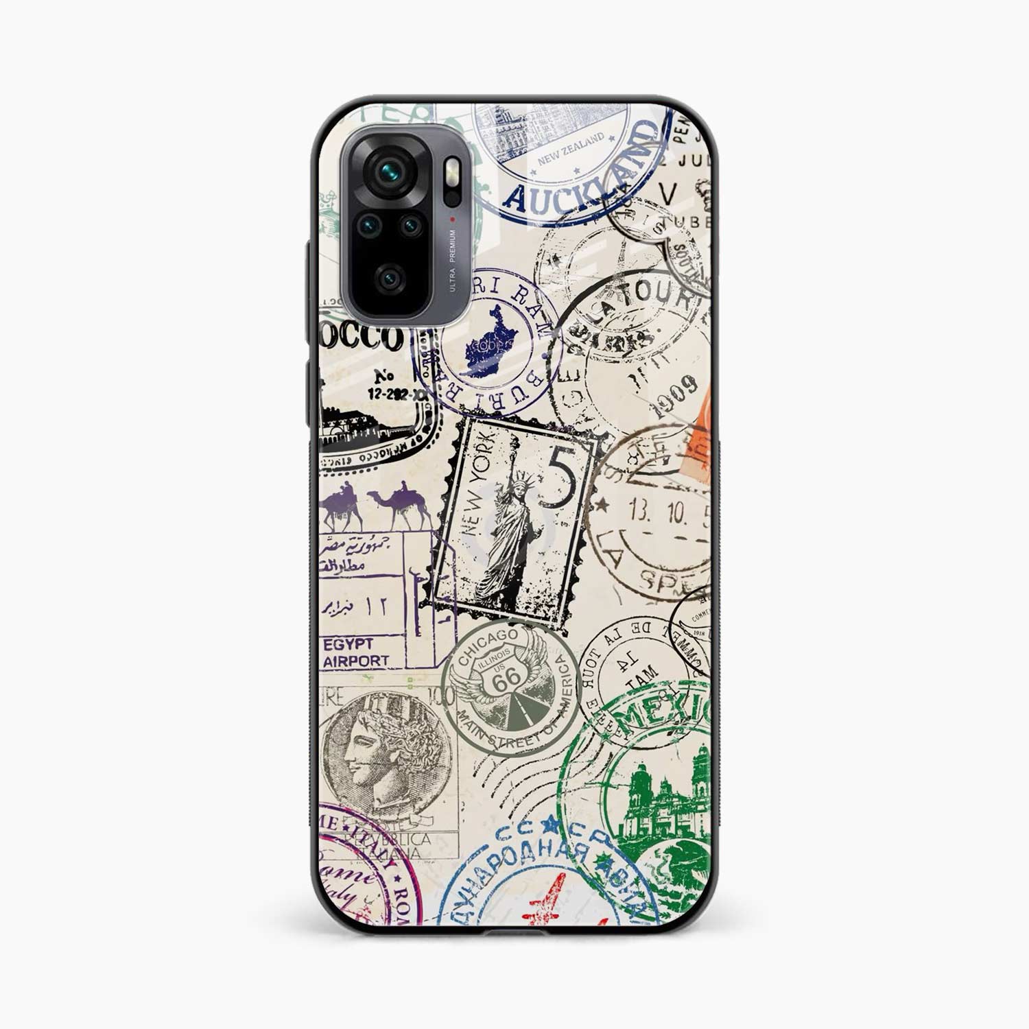 Stamps Redmi Note 10 Back Cover
