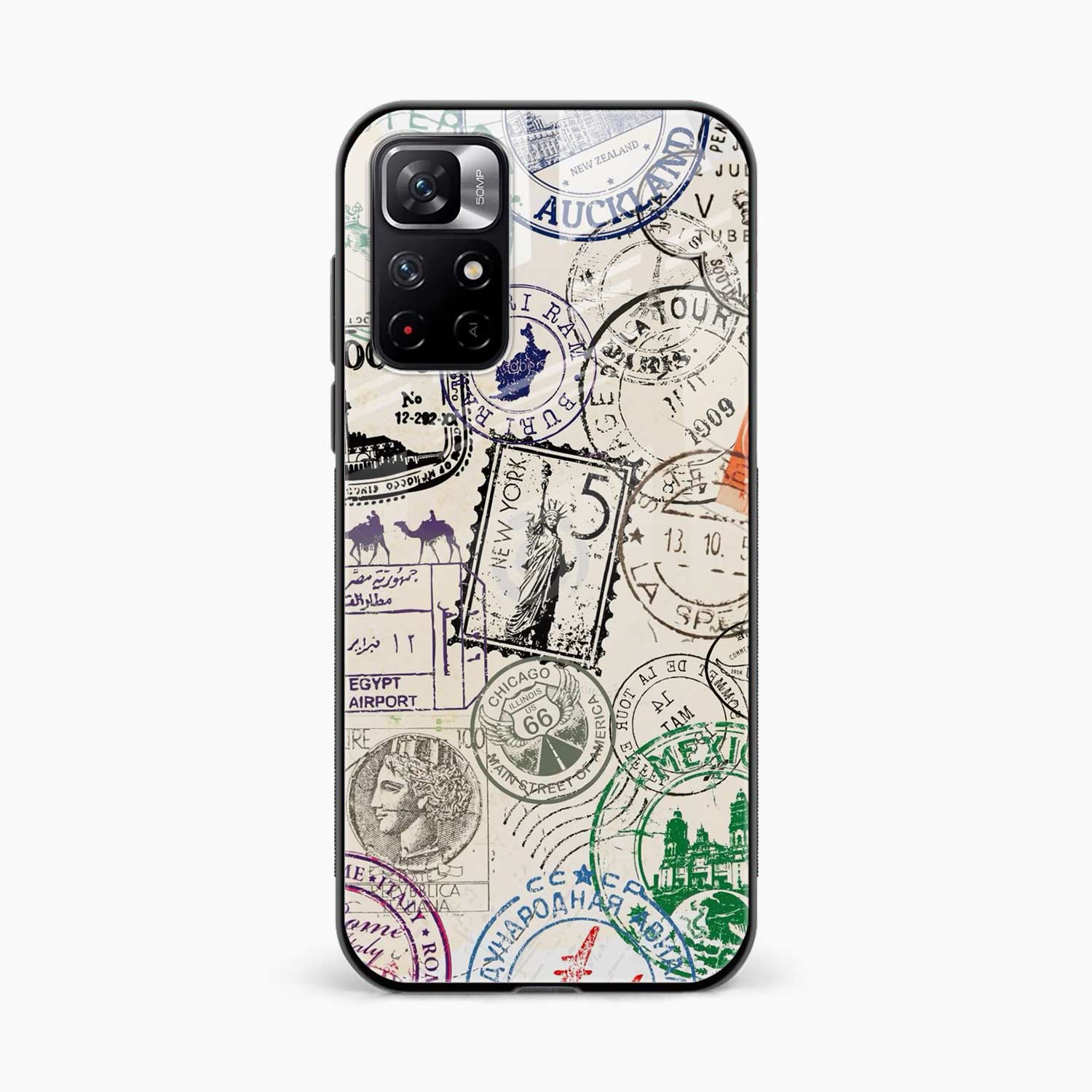 Stamps Redmi Note 11t 5G Back Cover