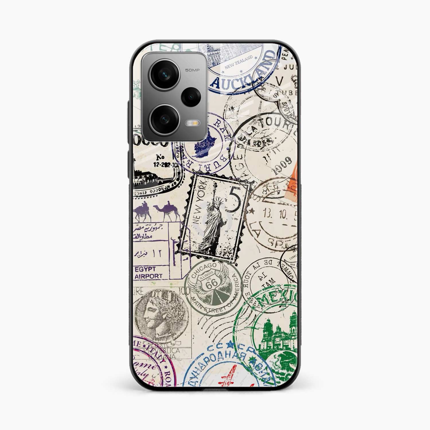 Stamps Redmi Note 12 5G Back Cover
