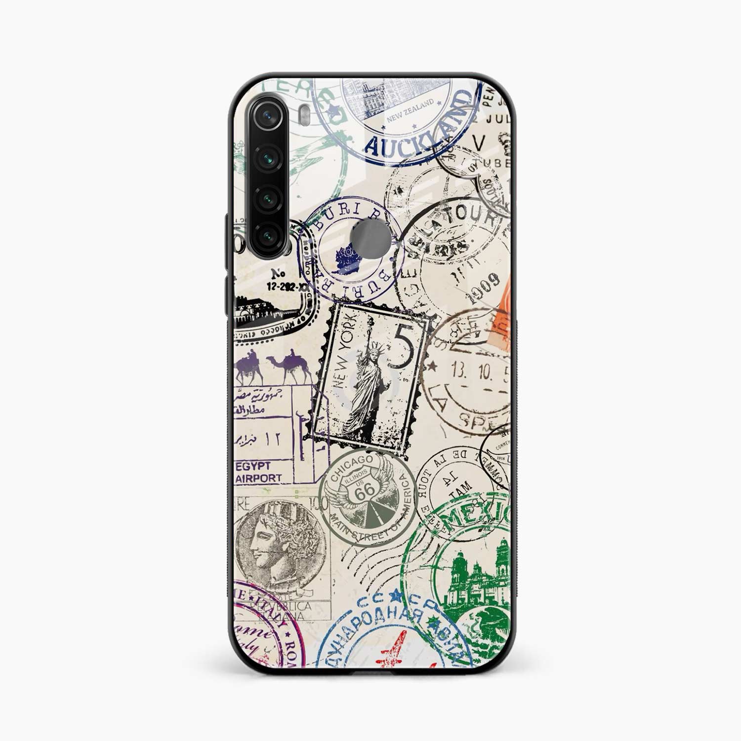Stamps Redmi Note 8 Back Cover