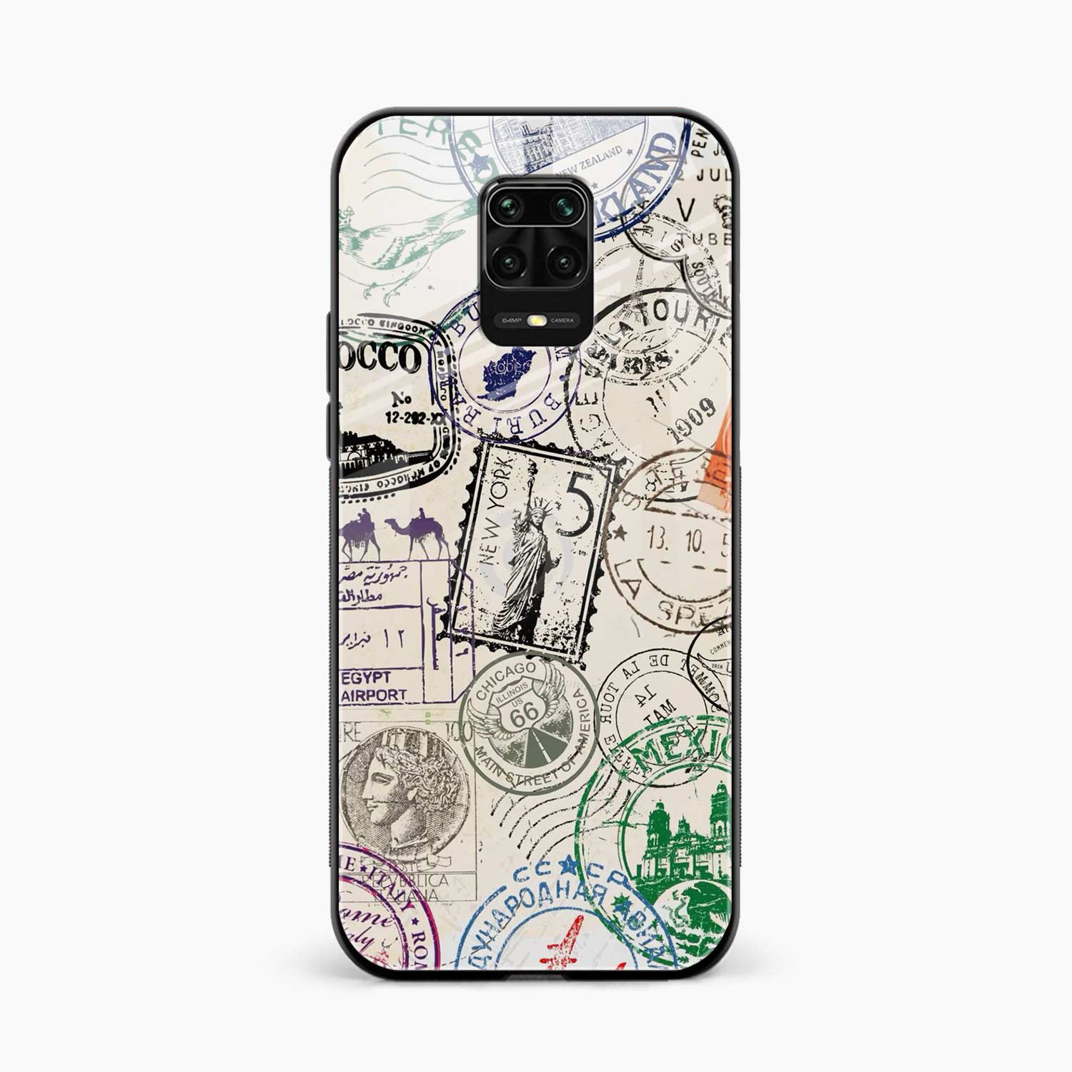 Stamps Redmi Note 9 Pro Back Cover