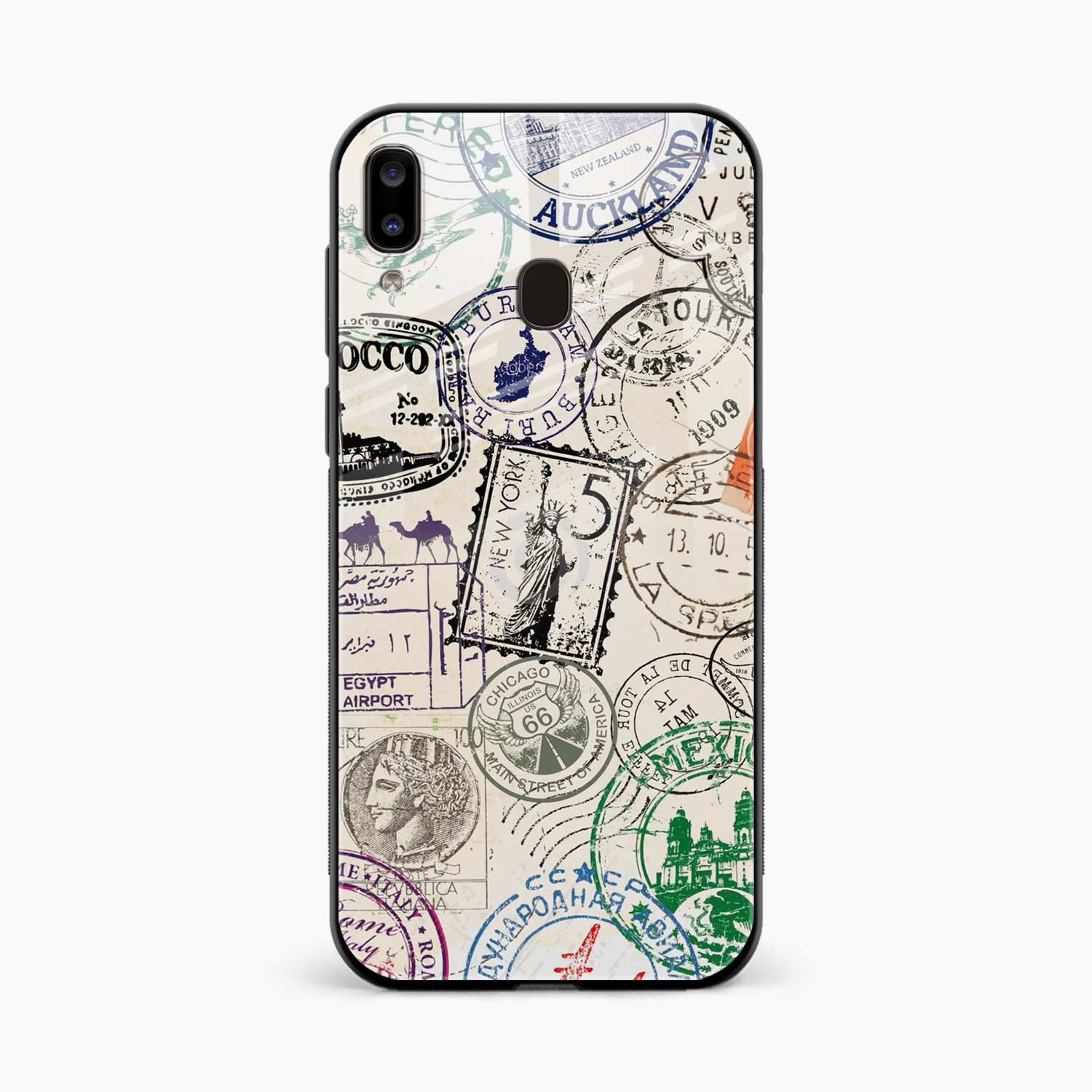 Stamps Samsung A20 Back Cover
