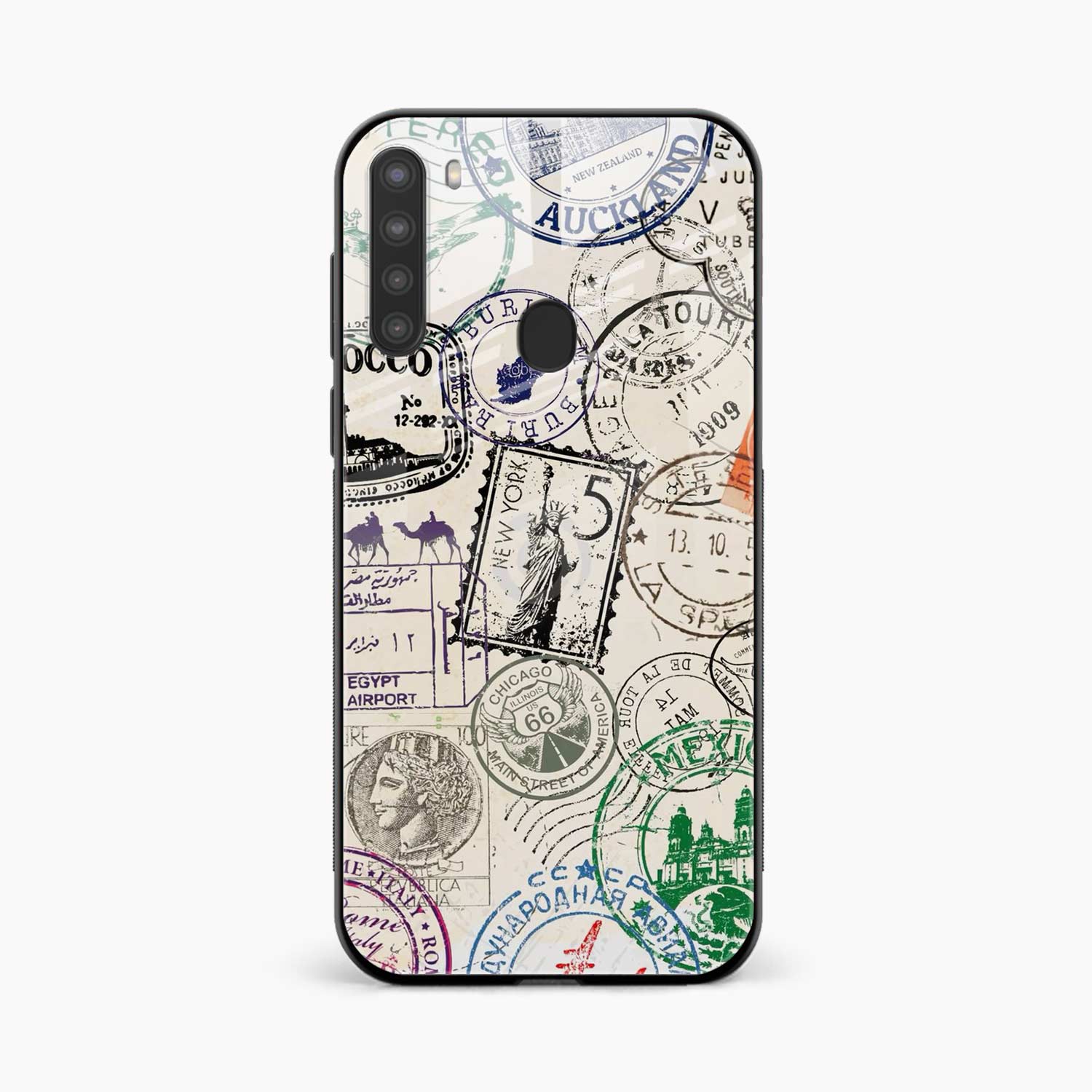 Stamps Samsung A21 Back Cover