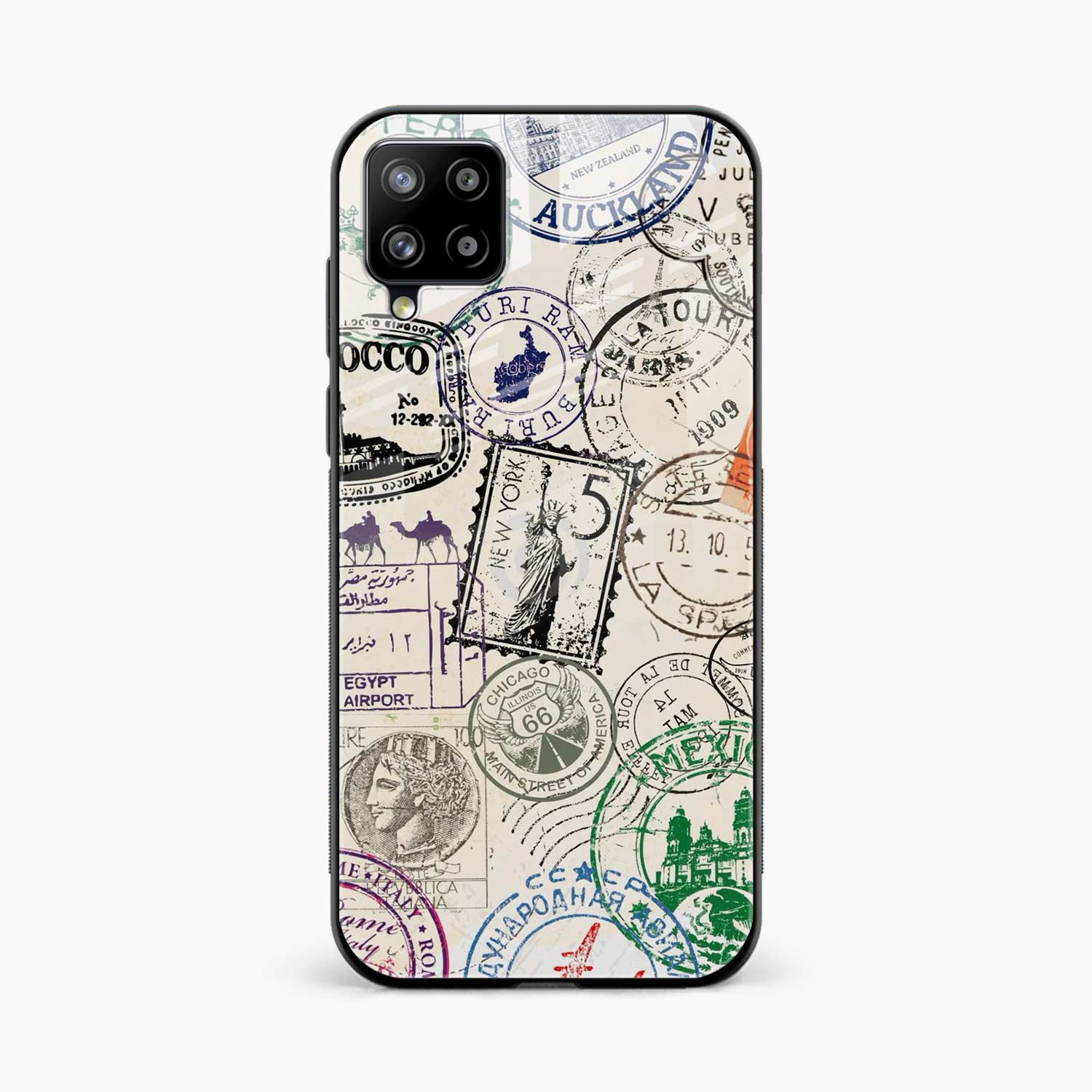 Stamps Samsung A22 4G Back Cover