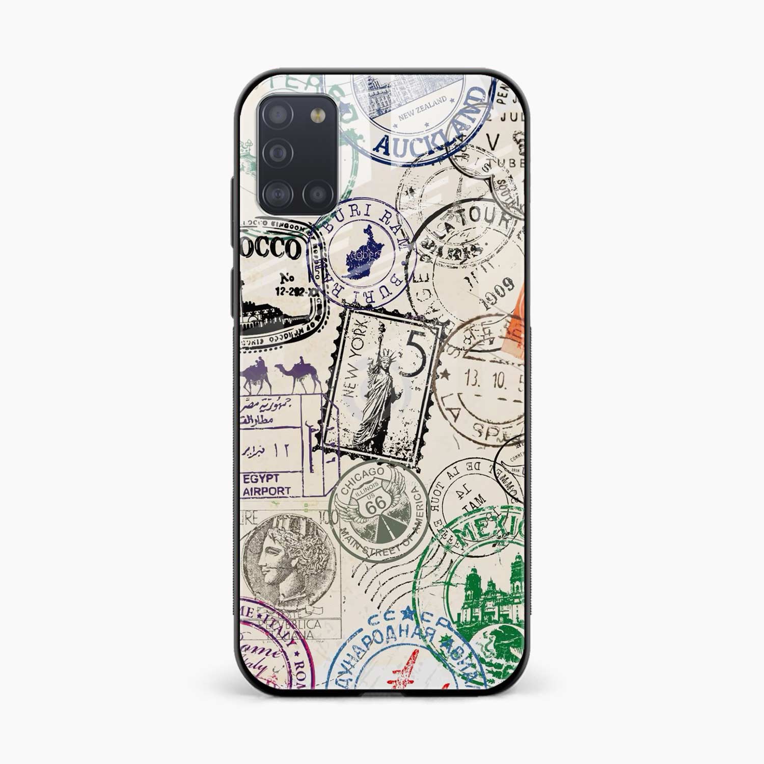 Stamps Samsung A31 Back Cover
