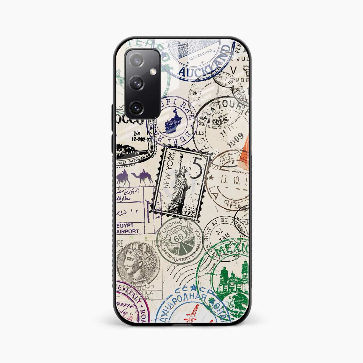 Stamps Samsung F23 Back Cover