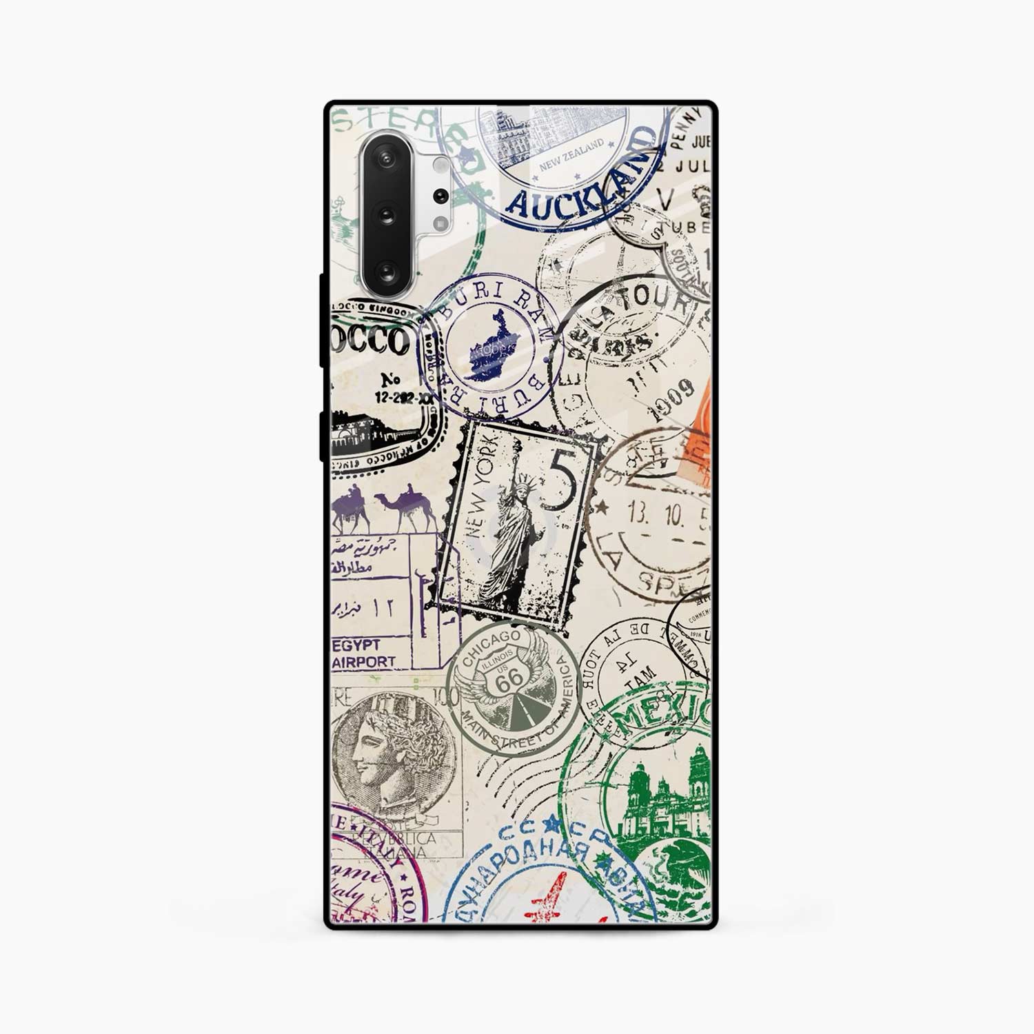 Stamps Samsung Note 10 Pro Back Cover