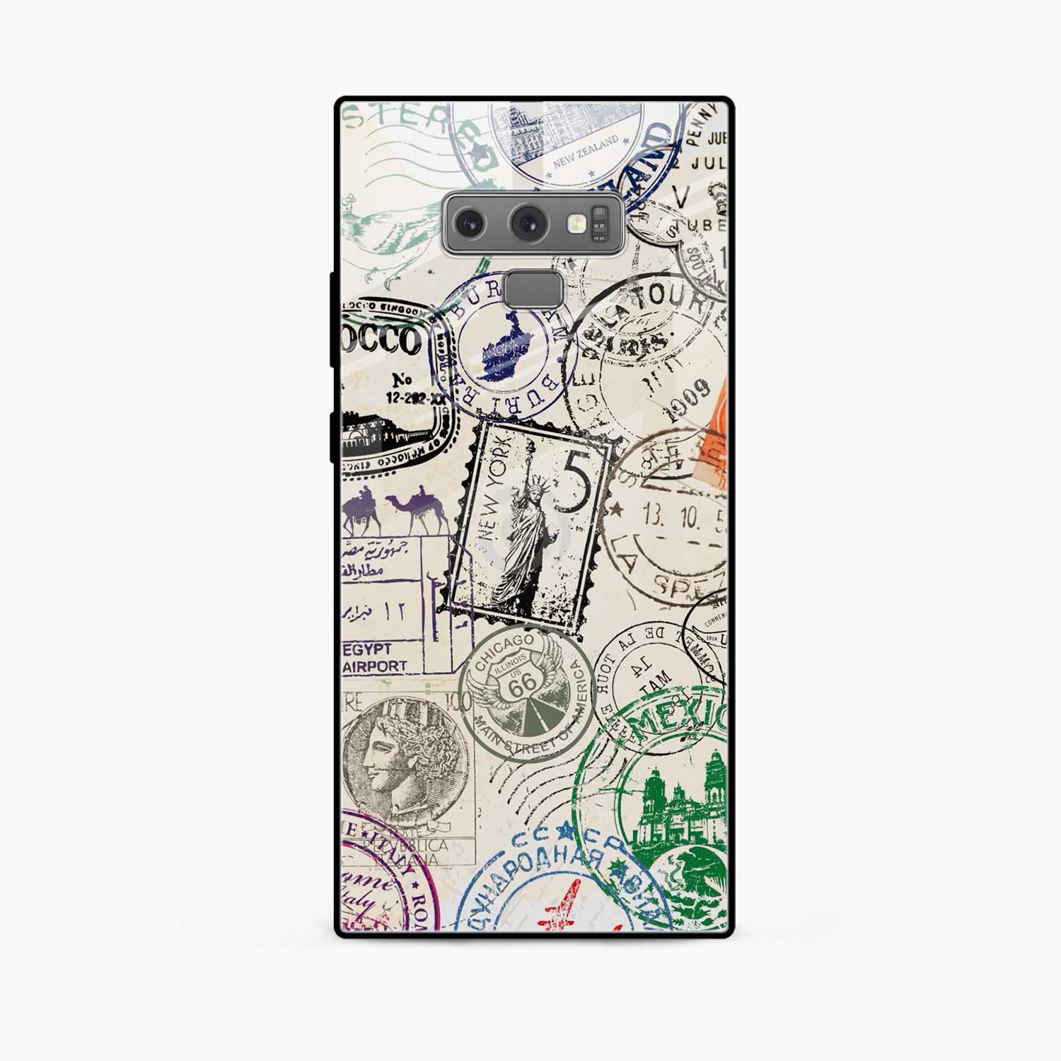 Stamps Samsung Note 9 Back Cover