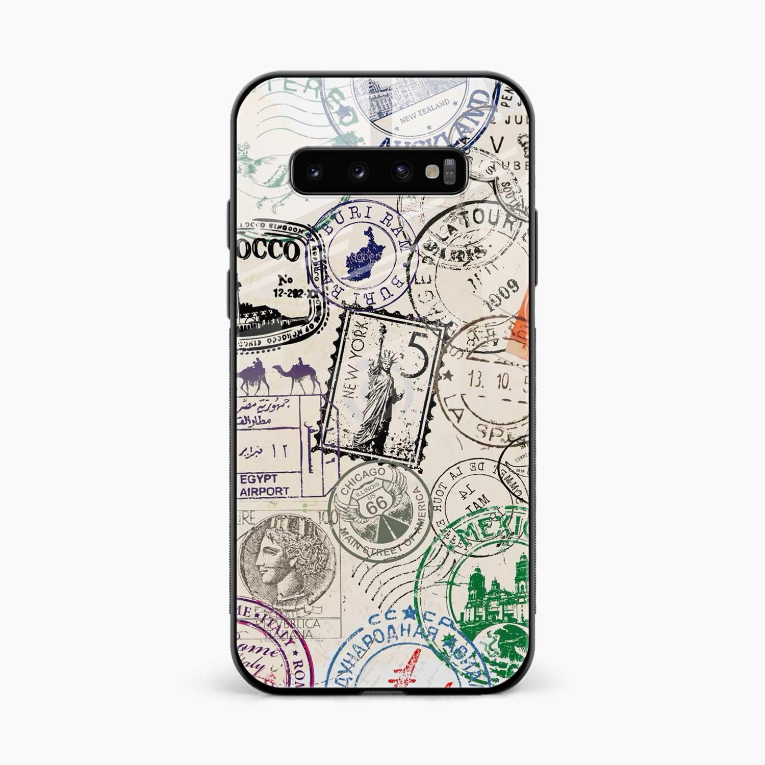 Stamps Samsung S10 Back Cover