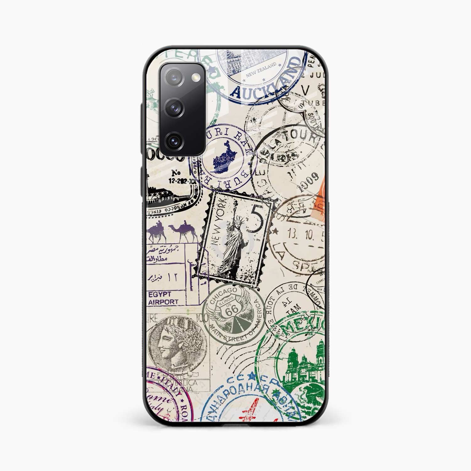 Stamps Samsung S20 Back Cover