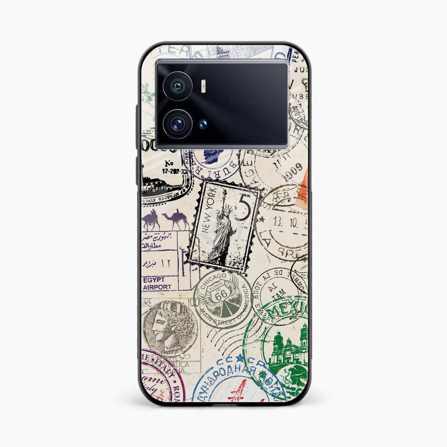 Stamps Vivo Iqoo 9 Pro Back Cover