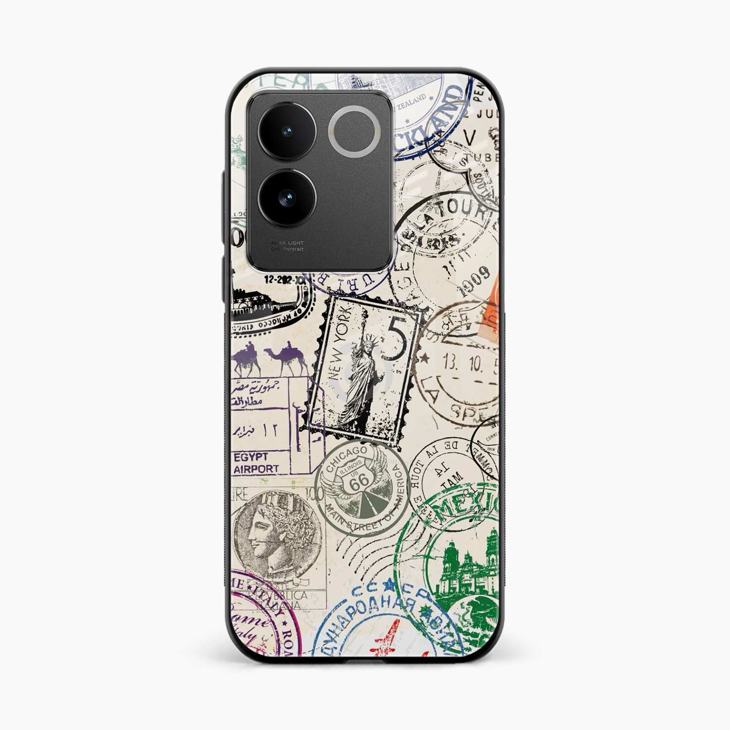 Stamps Vivo T2 Pro 5G Back Cover