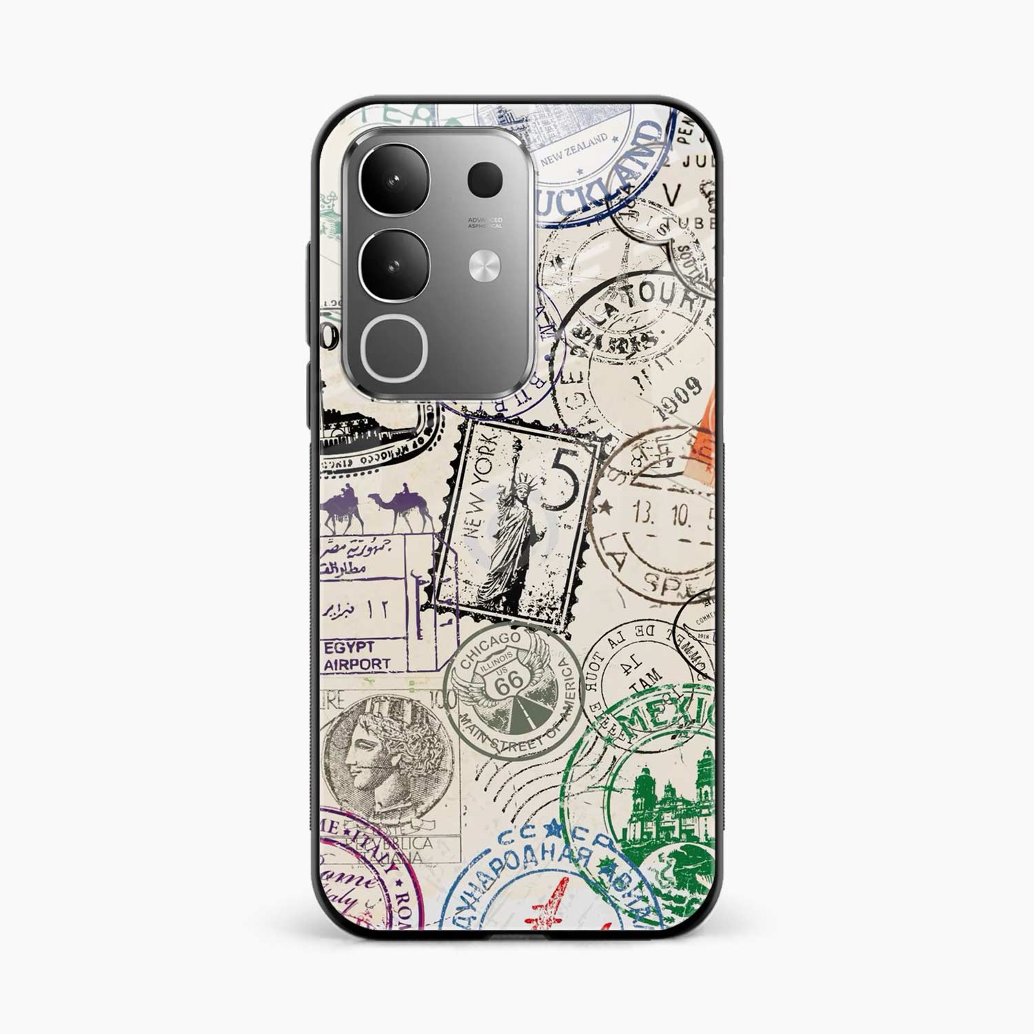 Stamps Vivo T4x 5G Back Cover