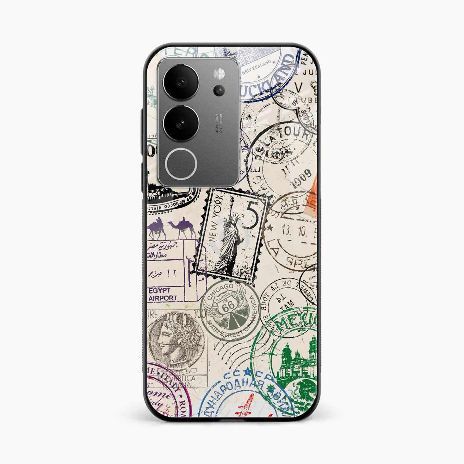 Stamps Vivo V29 Pro Back Cover
