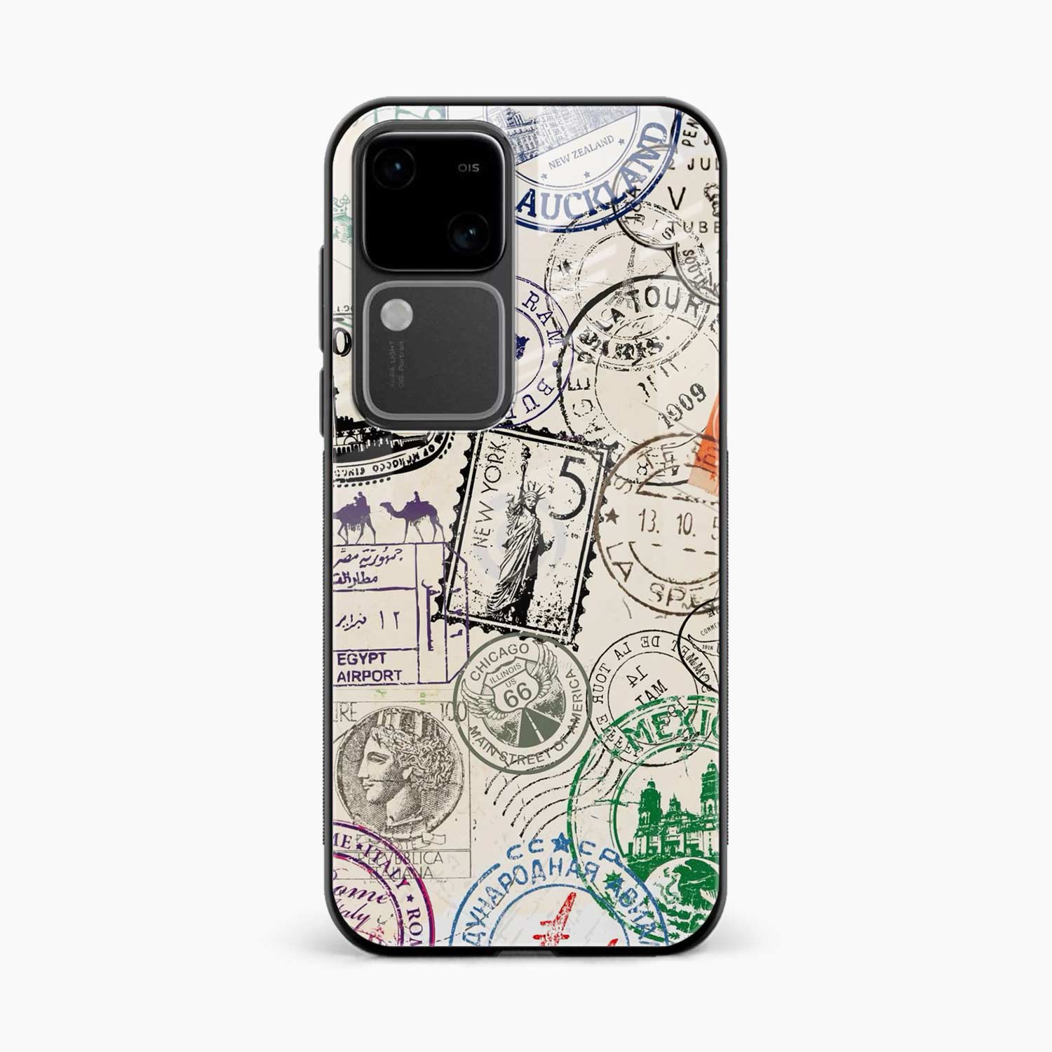 Stamps Vivo V30 Pro Back Cover