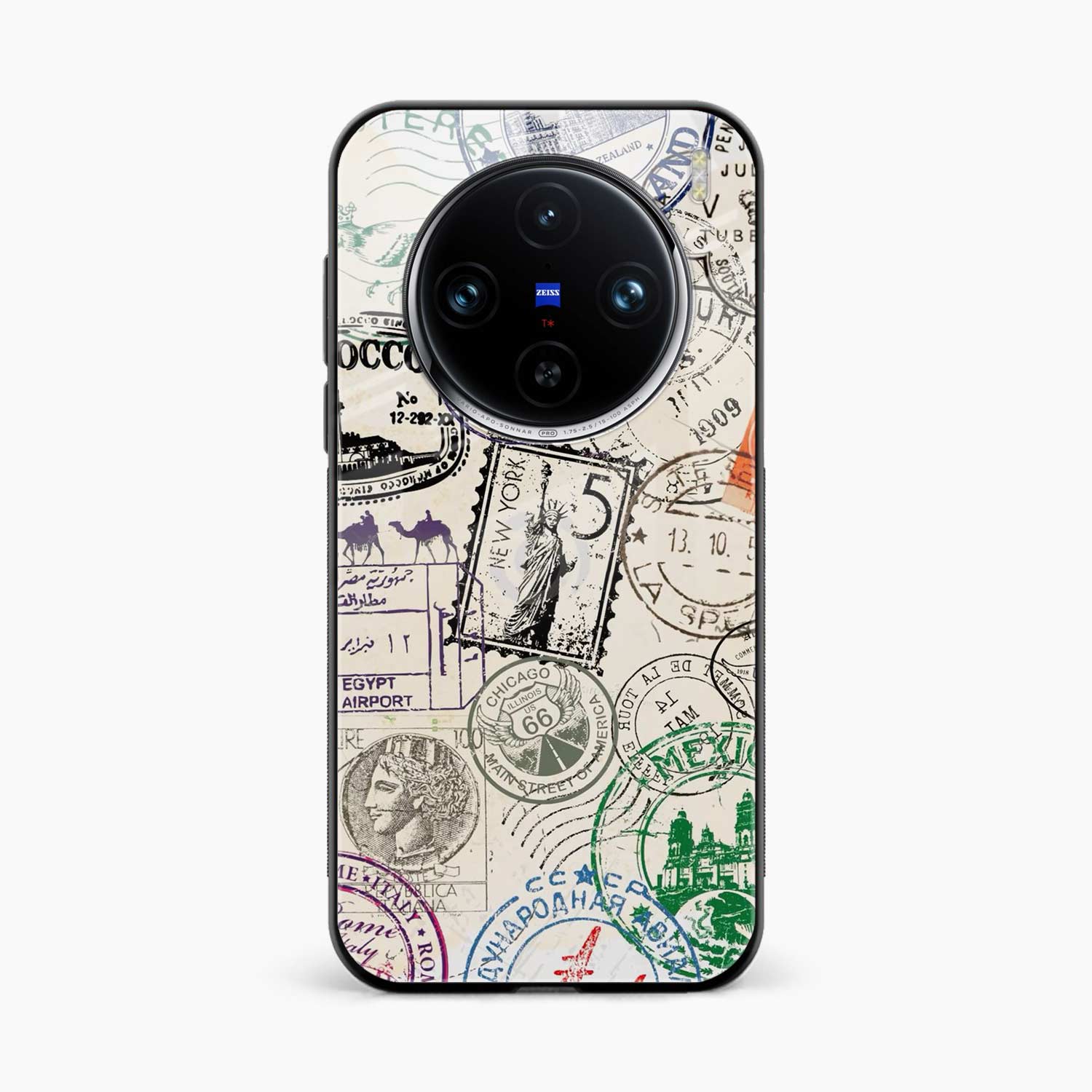 Stamps Vivo X100 Back Cover