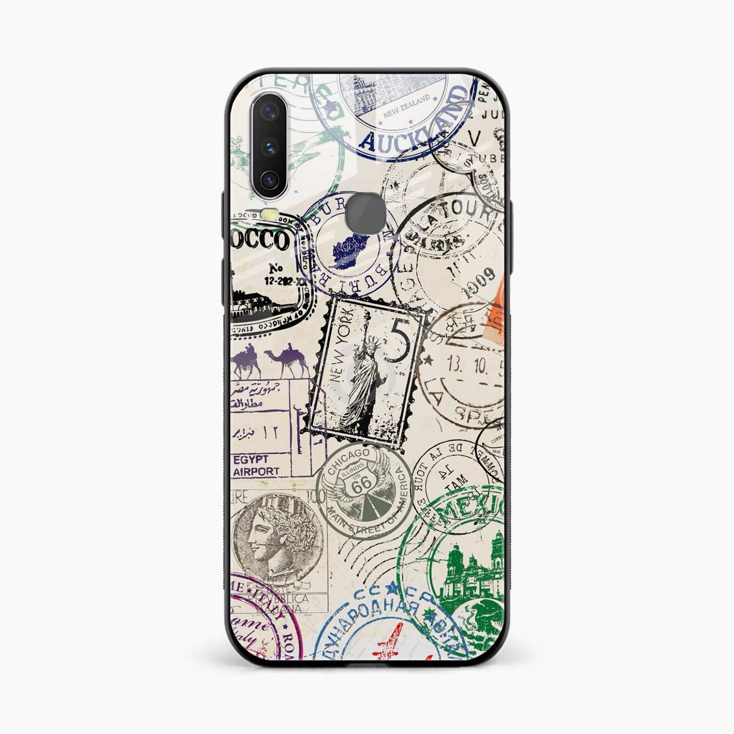Stamps Vivo Y12 Back Cover