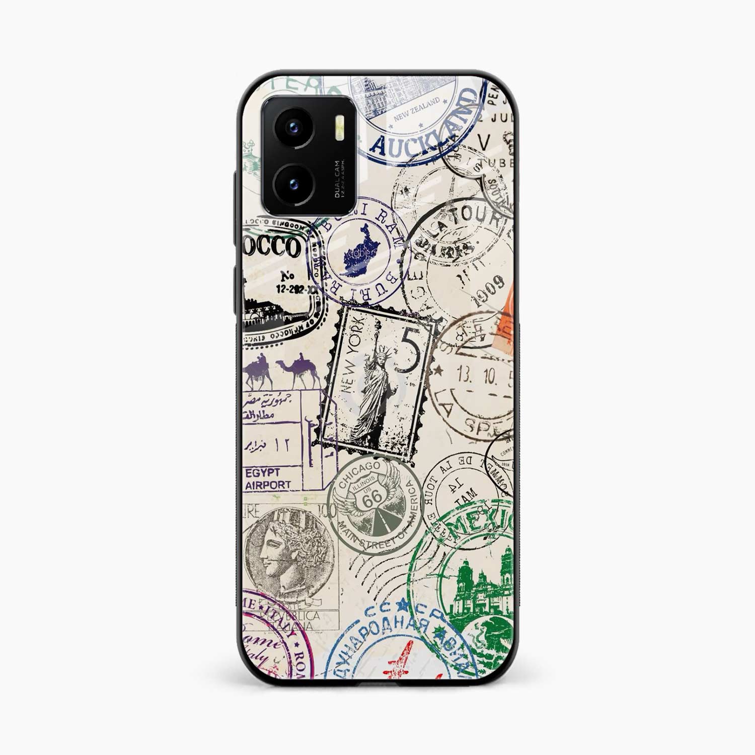 Stamps Vivo Y15s Back Cover