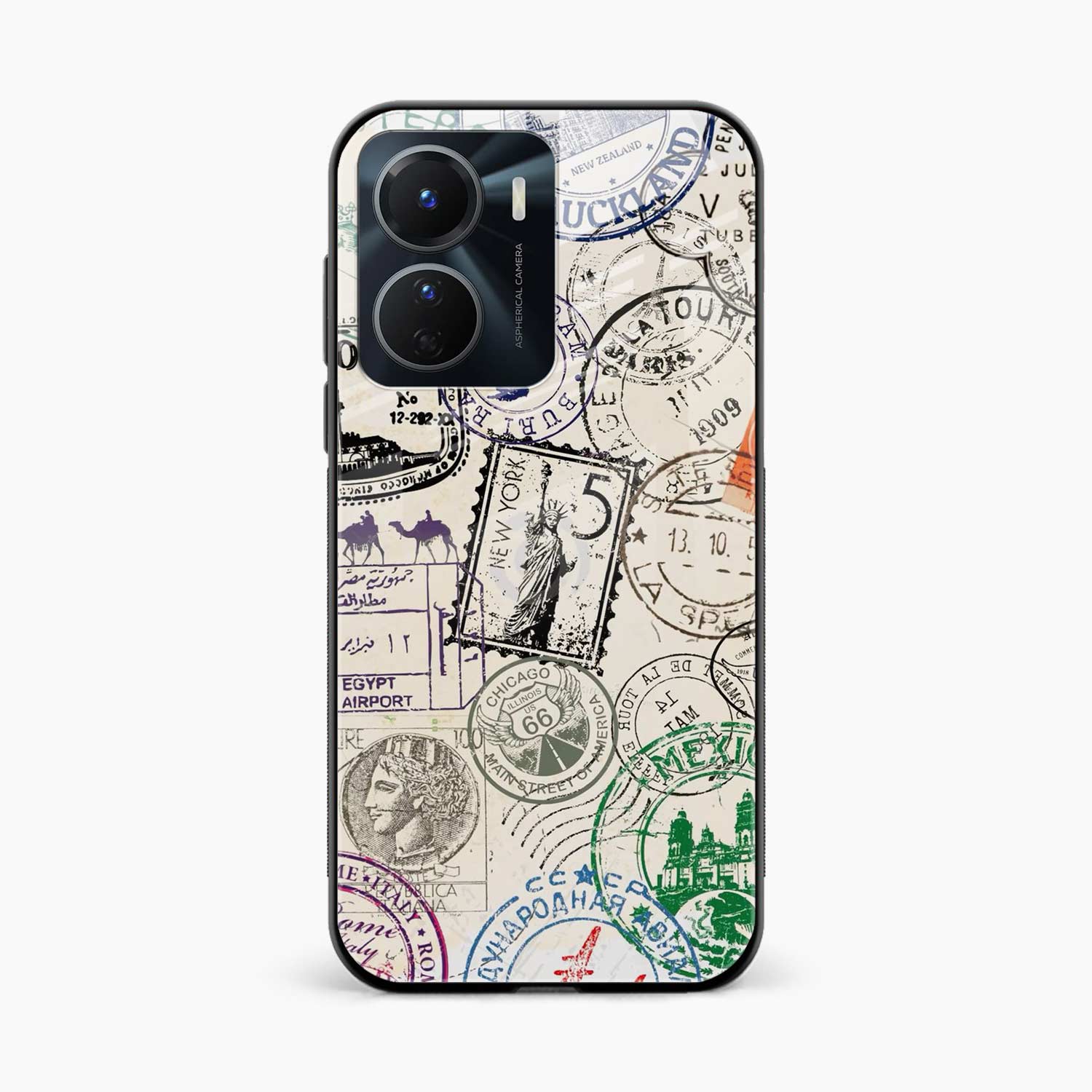 Stamps Vivo Y16 Back Cover