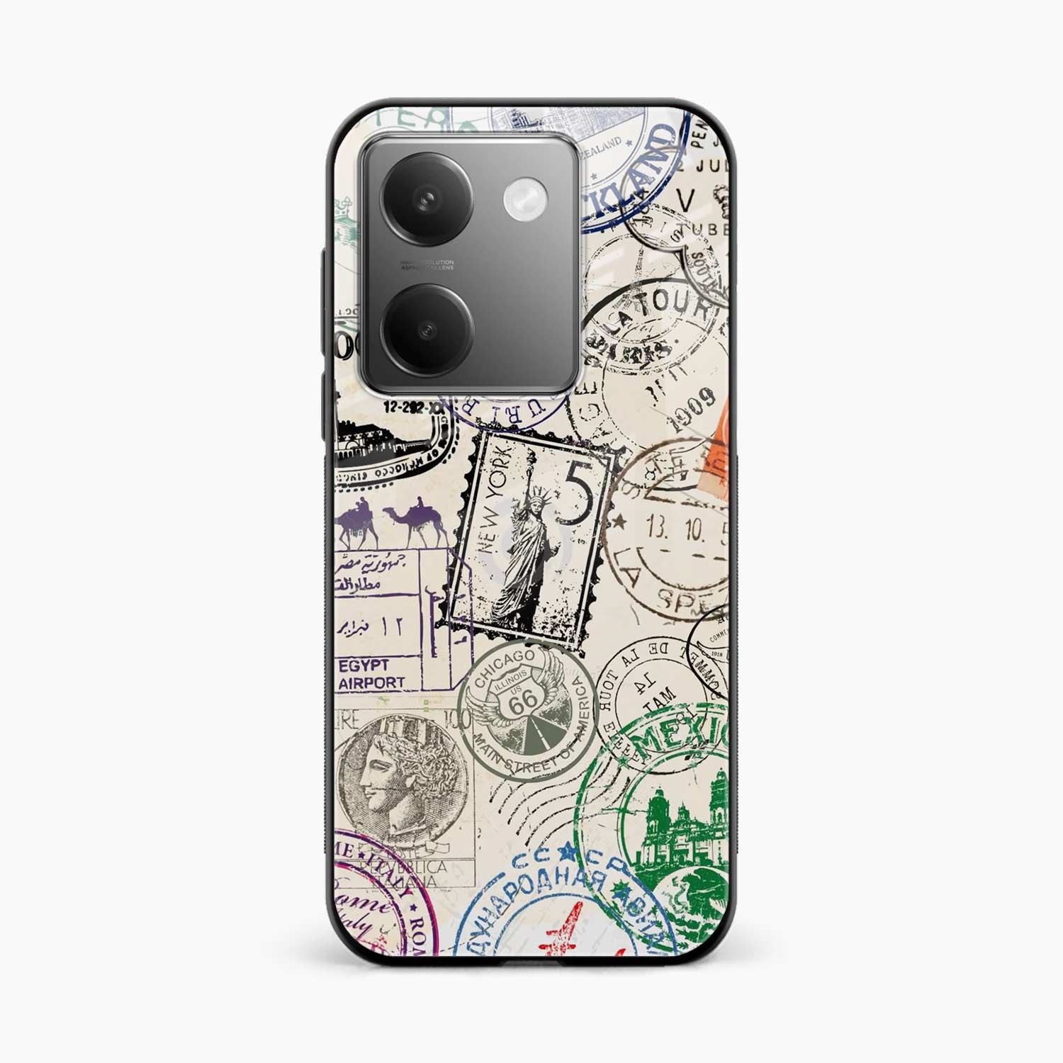 Stamps Vivo Y200 Pro 5G Back Cover