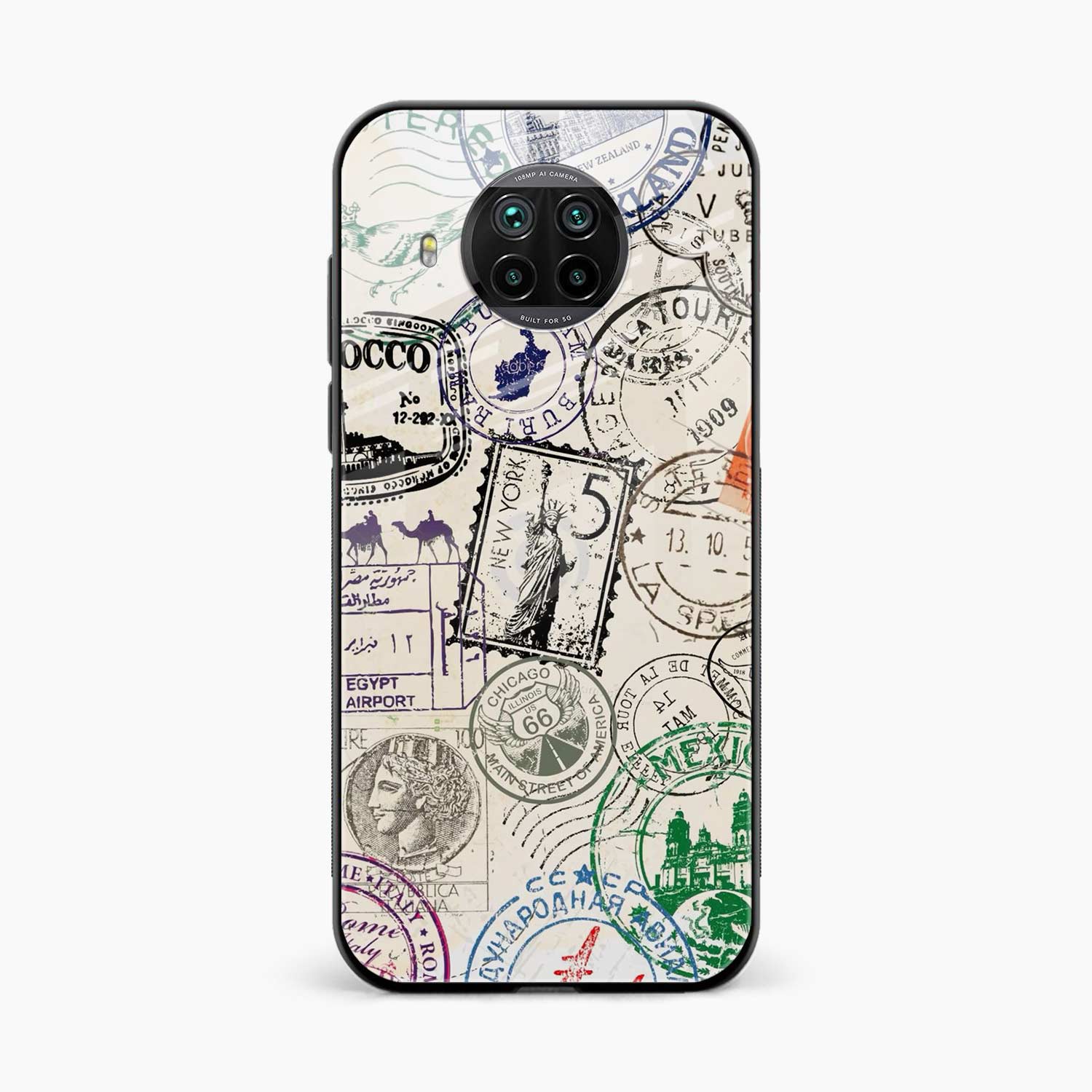 Stamps Xiaomi Mi 10i 5G Back Cover