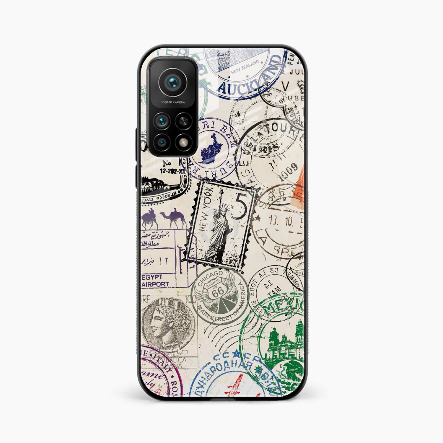 Stamps Xiaomi Mi 10T Back Cover