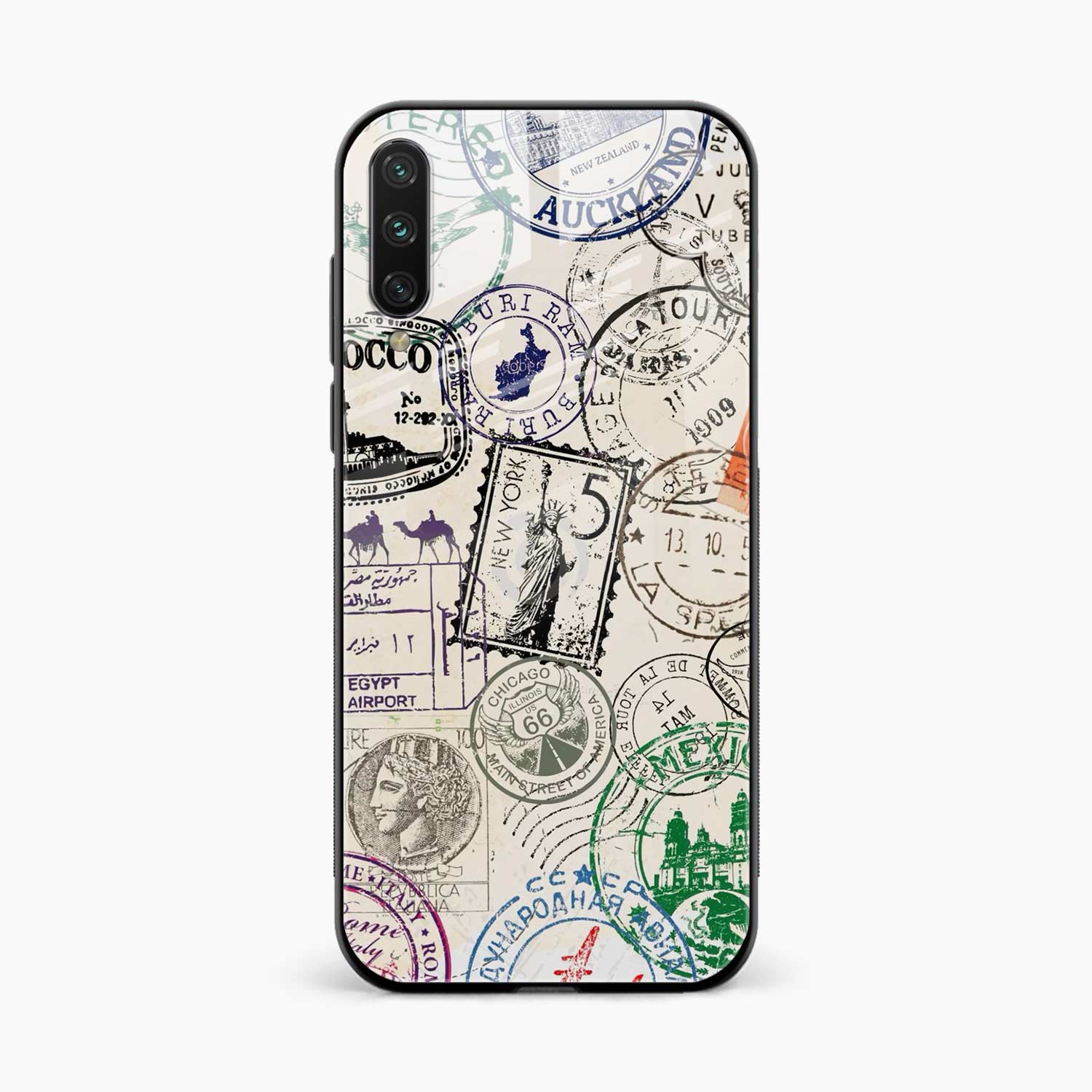 Stamps Xiaomi Mi A3 Back Cover