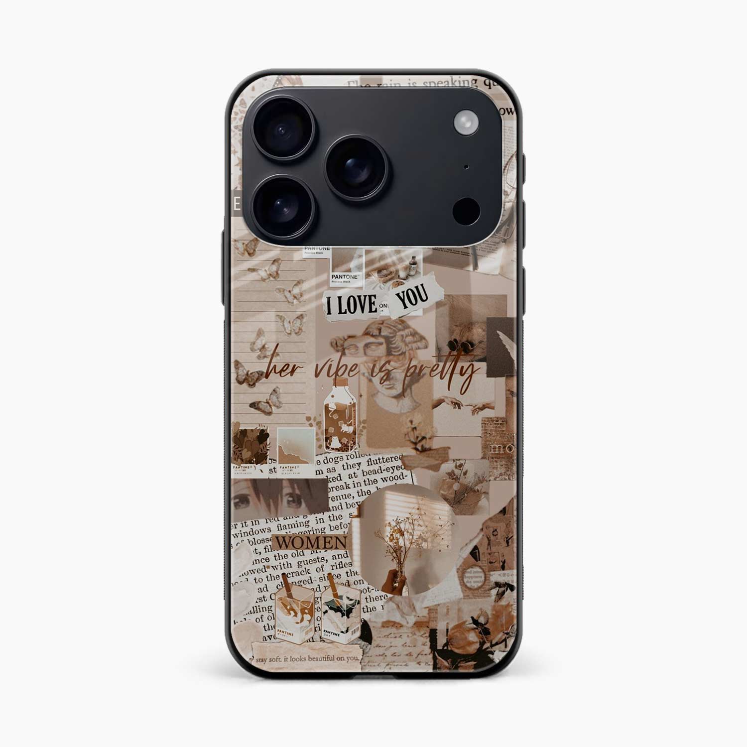 Aesthetic Vintage iPhone 17 Pro Back Cover