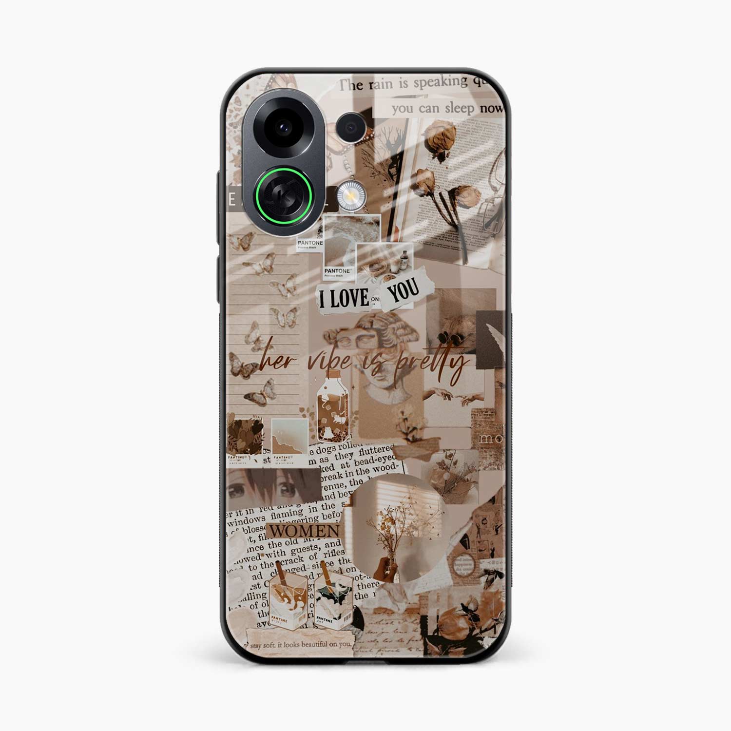 Aesthetic Vintage Oppo K13 Turbo 5G Back Cover